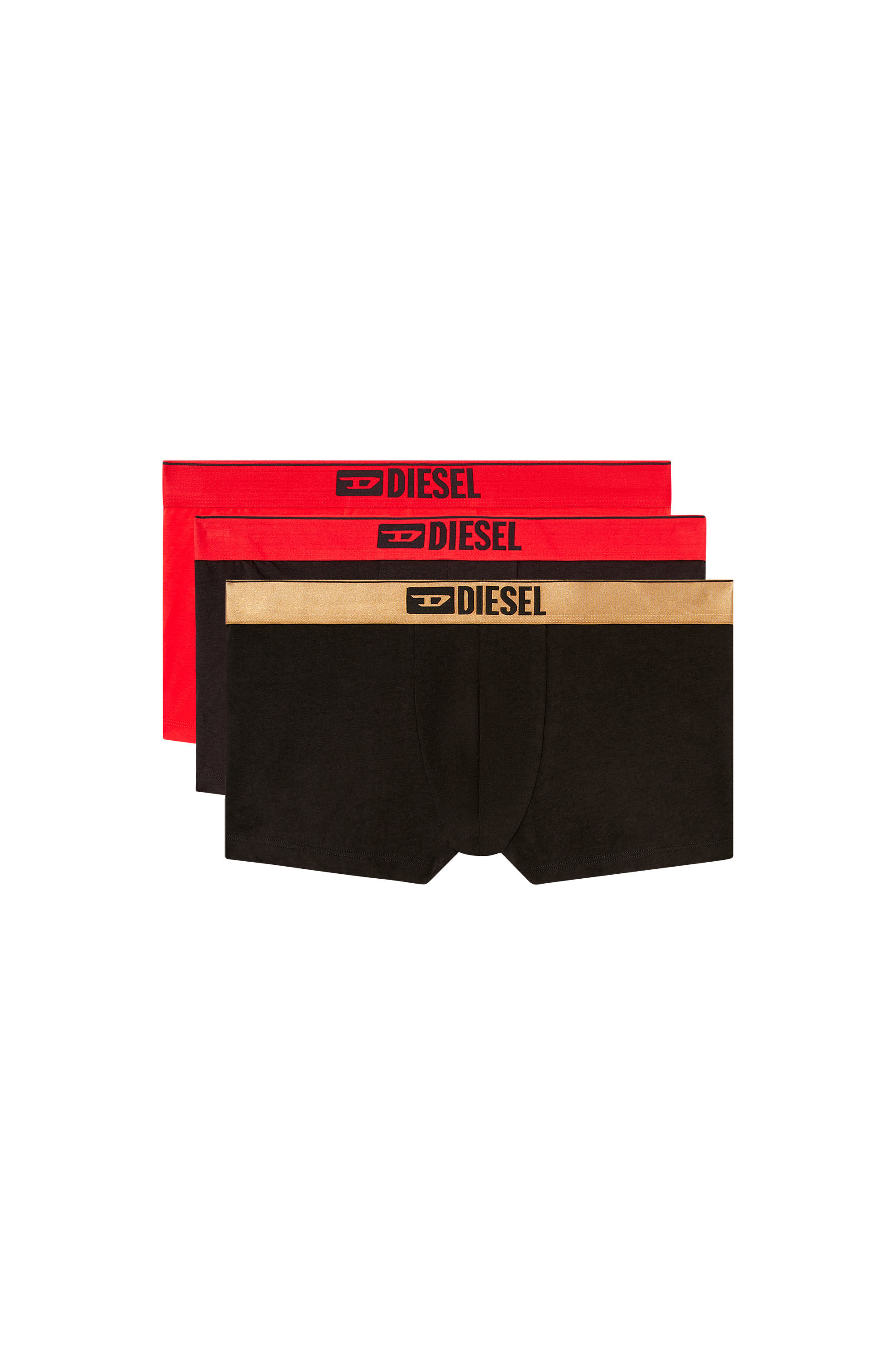 Diesel - DAMIEN-GFT-3PACK, Lot de trois boxers métallisés Homme in Polychrome - 2