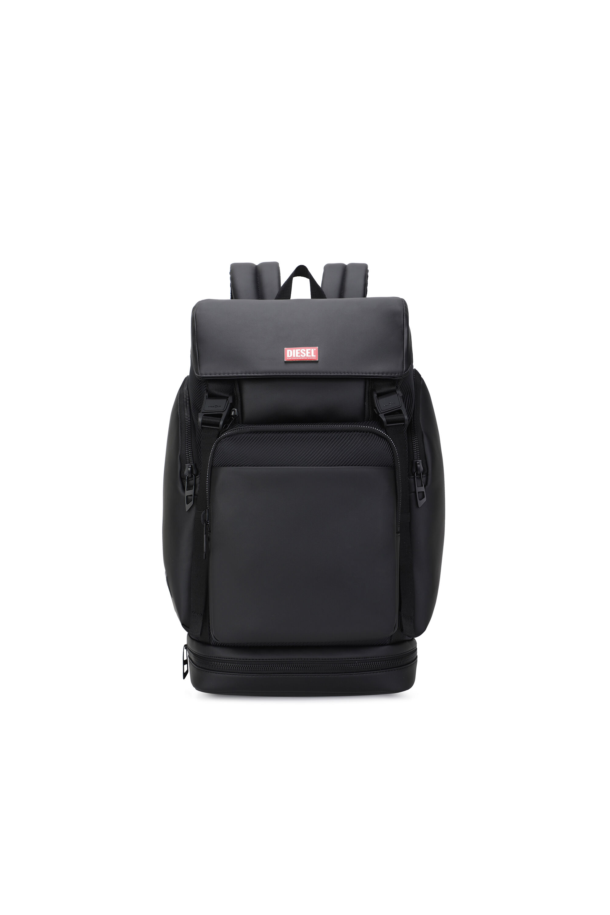 Diesel - DIESEL CARBON FIBER BACKPACK-BLACK  DSB0, Sac &agrave; dos business fonctionnel Mixte in Noir - 1