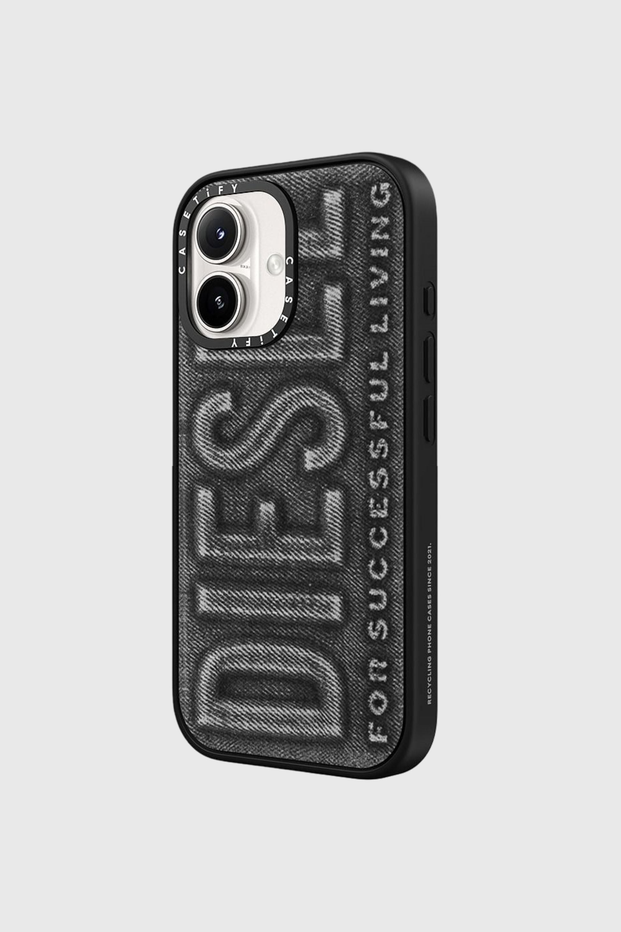 Diesel - 60562 MOULDED CASE, Coque Biscotto impact pour iPhone 16 Mixte in Noir - 2