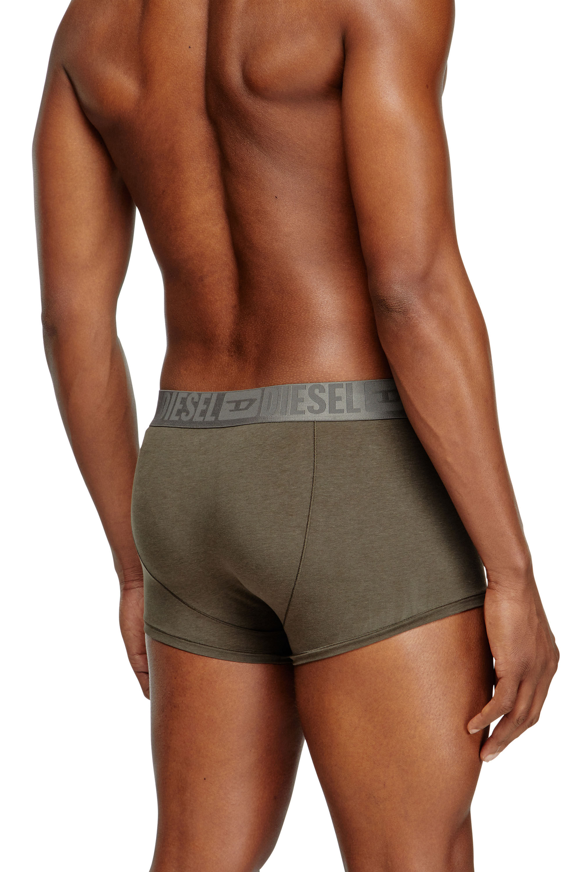 Diesel - BENJAMIN-D-MONO-3PACK, Lot de trois boxers unis Homme in Polychrome - 4
