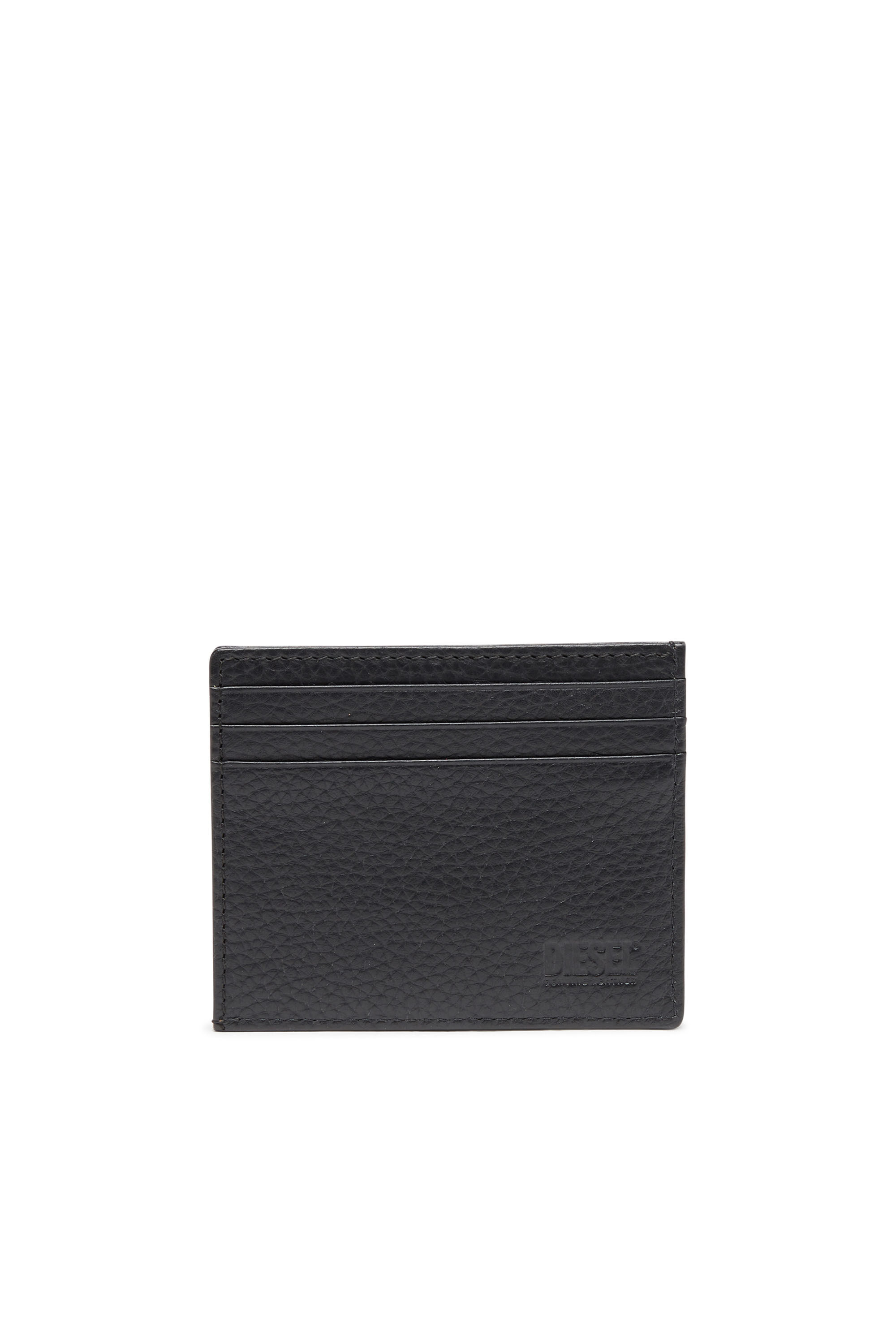 JOHNNY Man: Card case in grained leather | Diesel