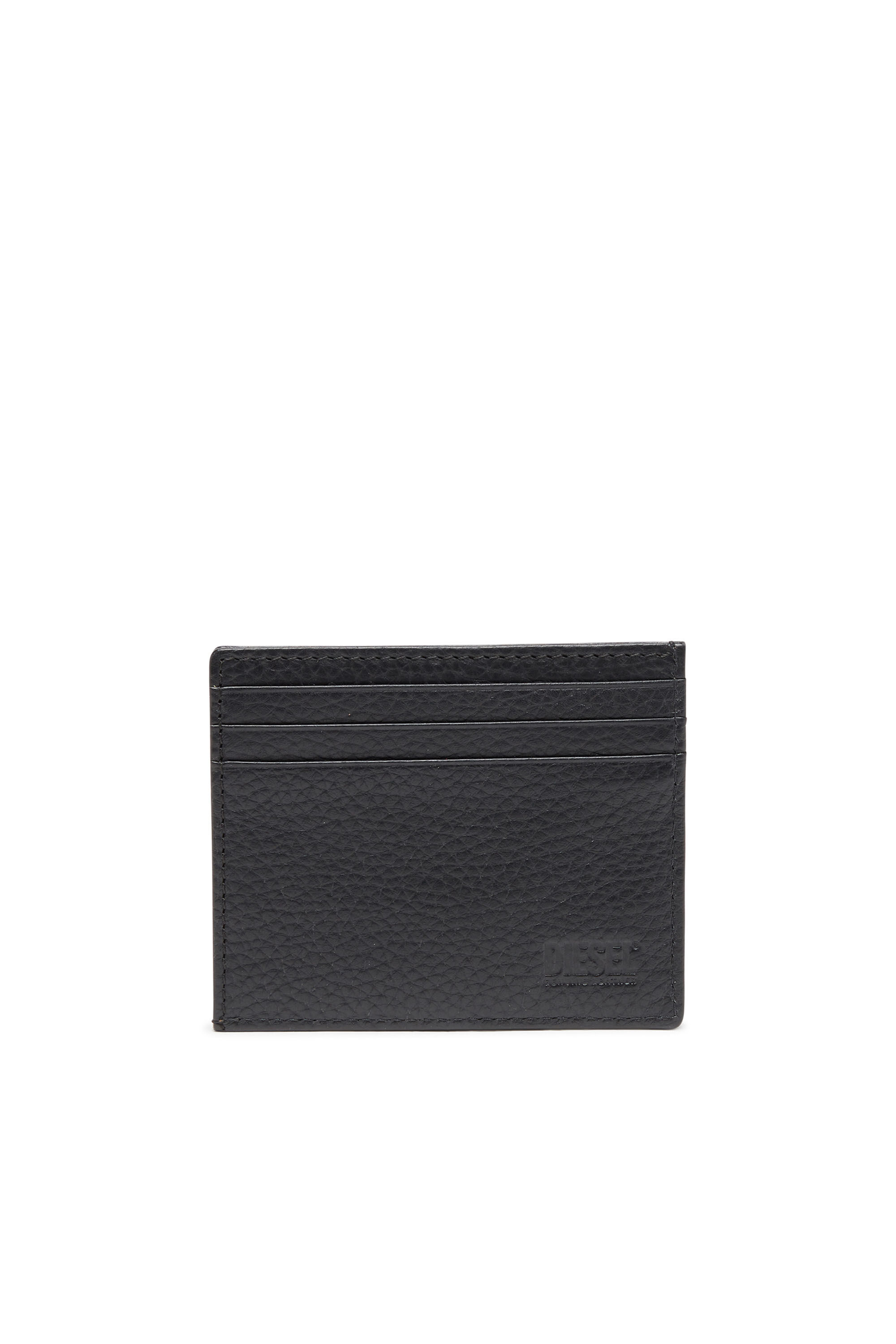 Diesel - CARD CASE, Homme Porte-cartes en cuir grainé in Noir - Image 2