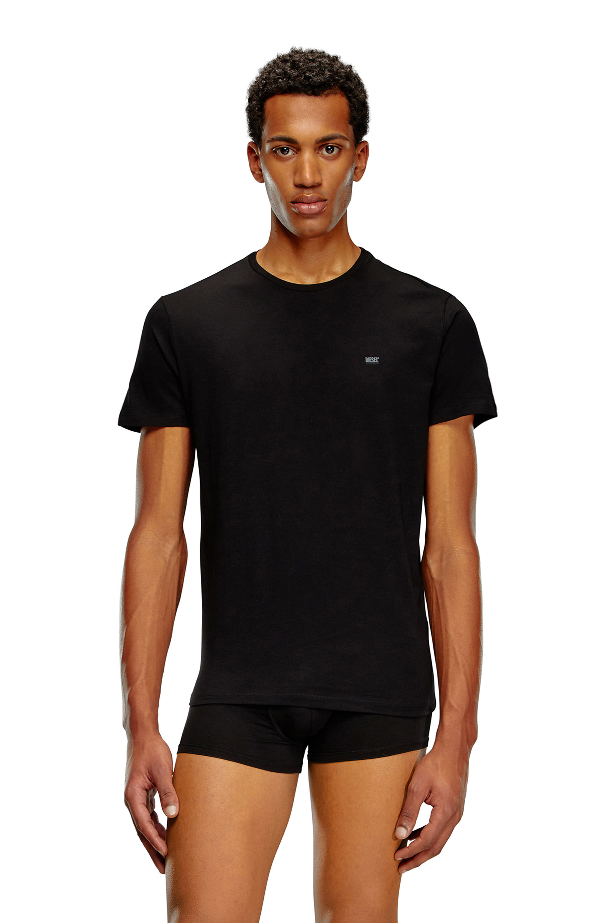 Diesel - UMTEE-JAKETHREEPACK, Black - Image 1