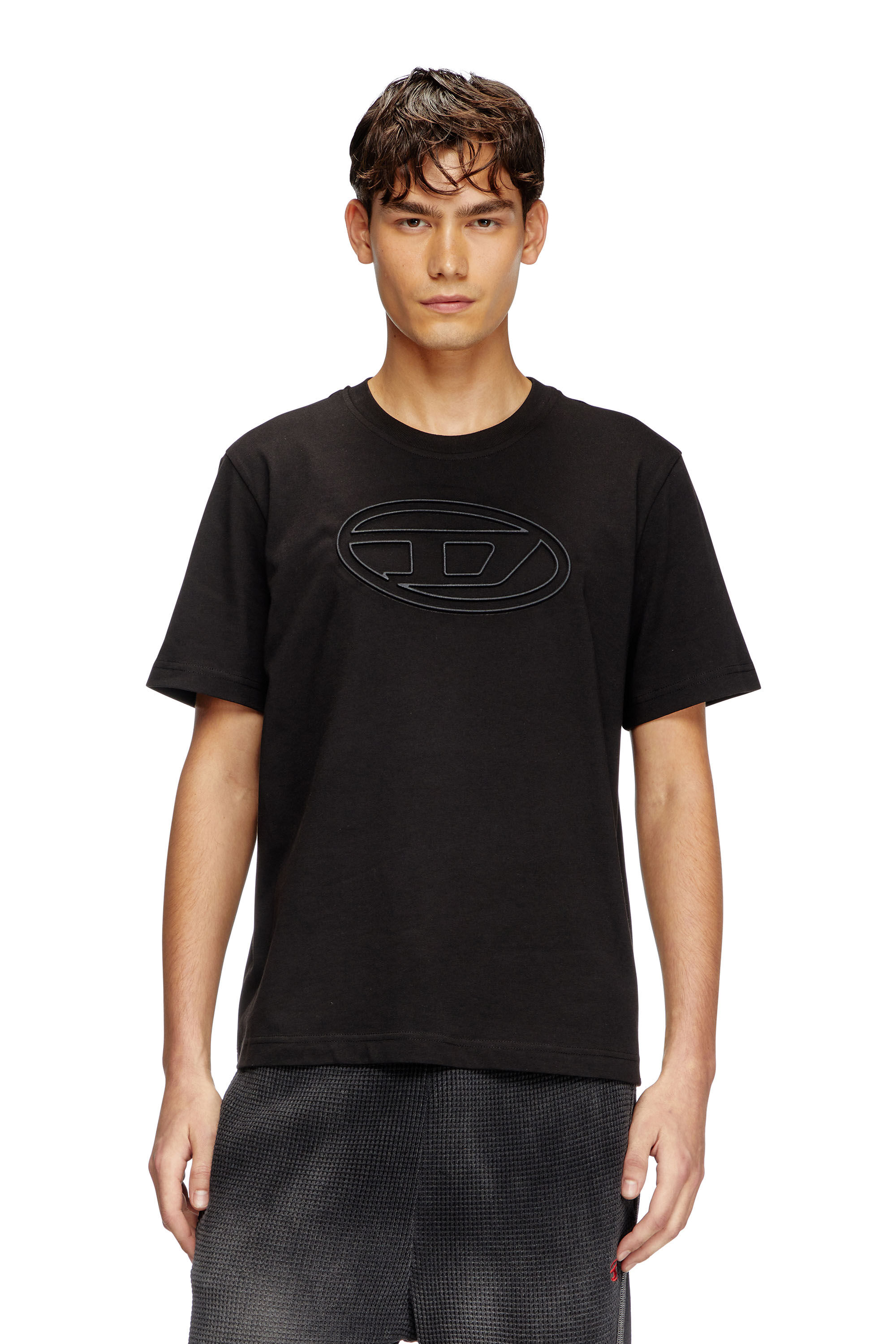 DIESEL A17402 0NJBM 9XXT-ADJUST-BIGOVAL Tシャツ DIESEL A17402 0NJBM 9XXT-ADJUST-BIGOVAL Tシャツ (DIESEL/T