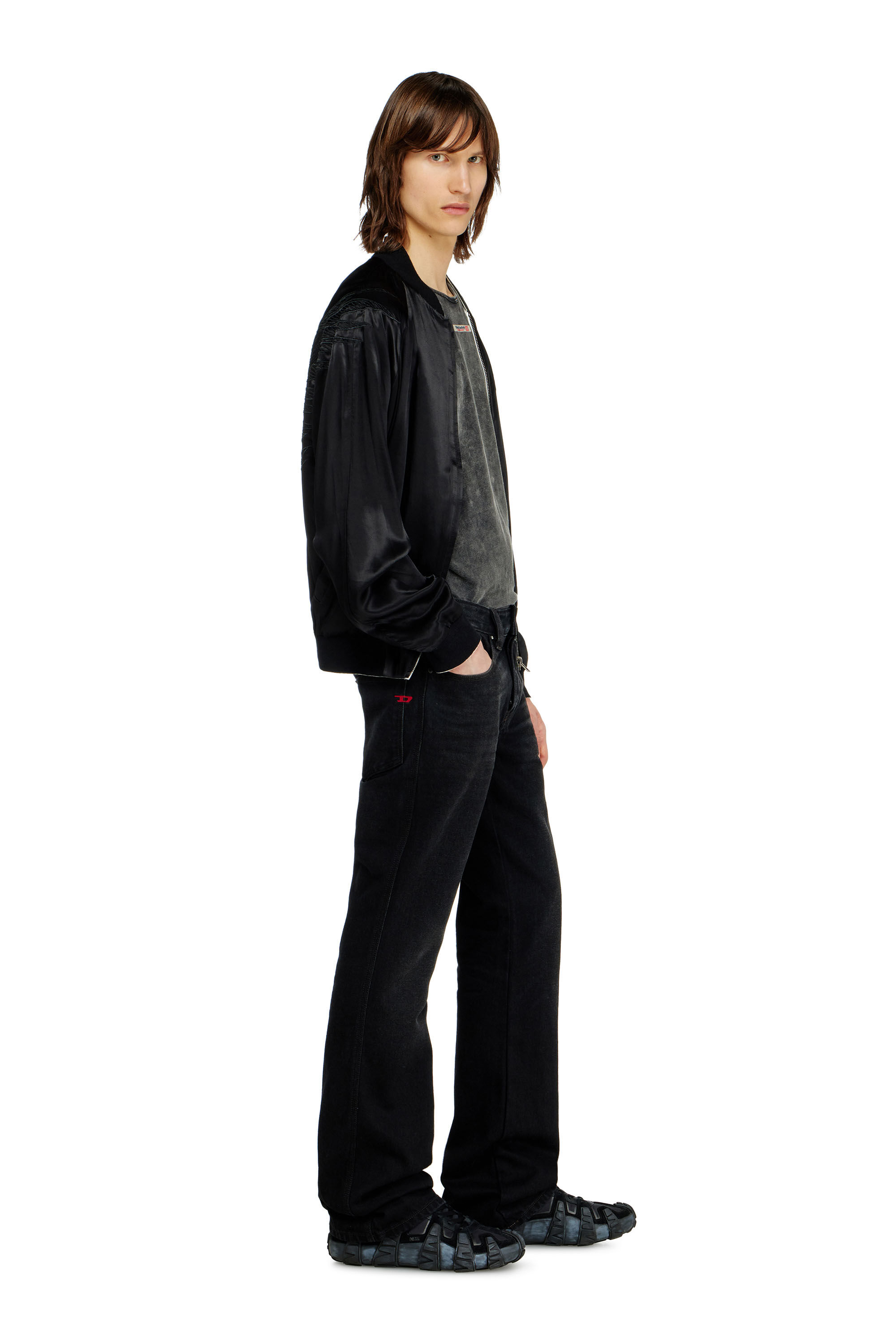 Diesel - Bootcut Jeans 1998 D-Buck 0ADBV Homme, Noir - Image 2
