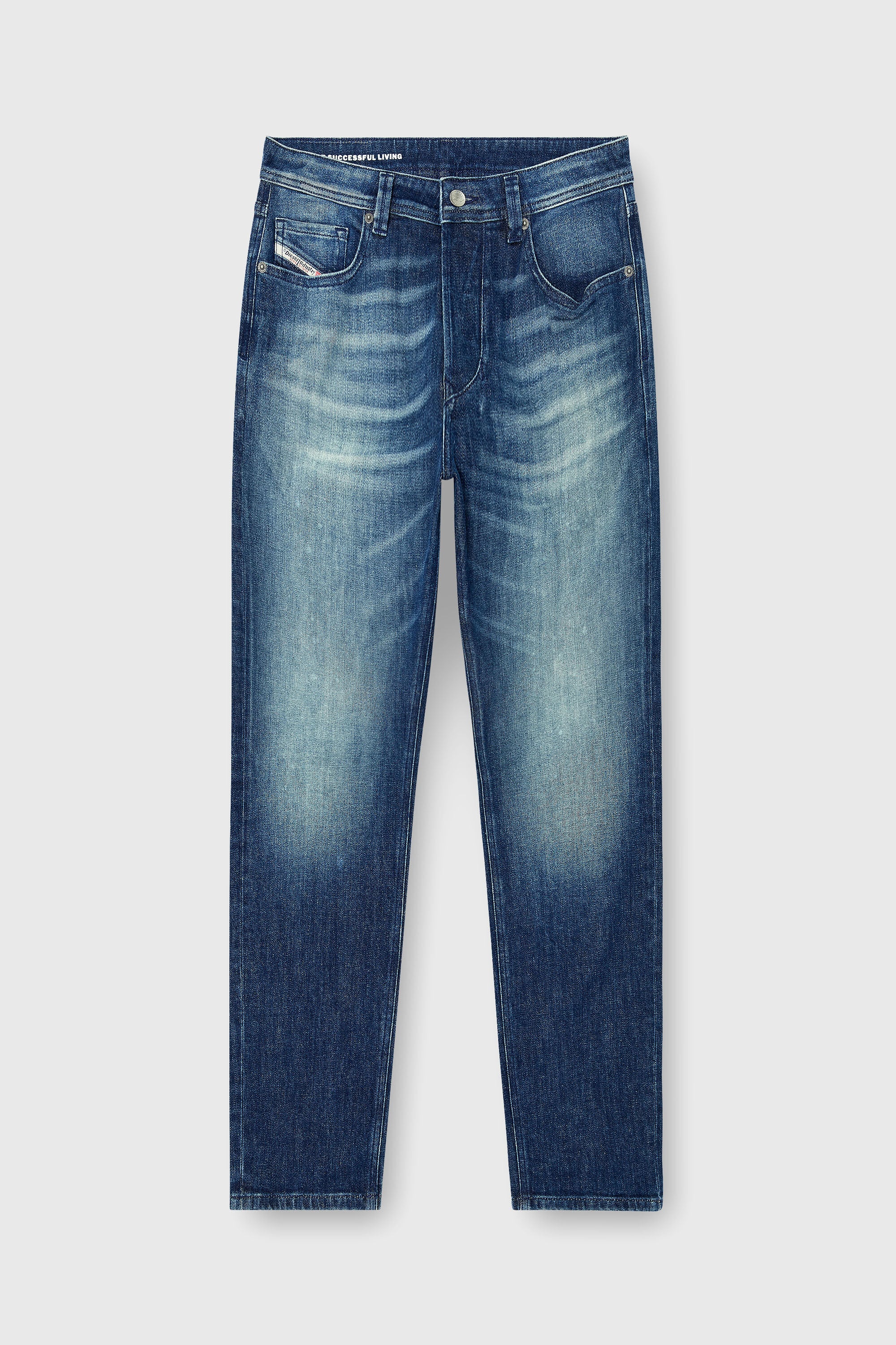 Diesel - Regular Jeans 1986 Larkee-Beex 0KBBR Homme, Bleu Fonc&eacute; - Image 6