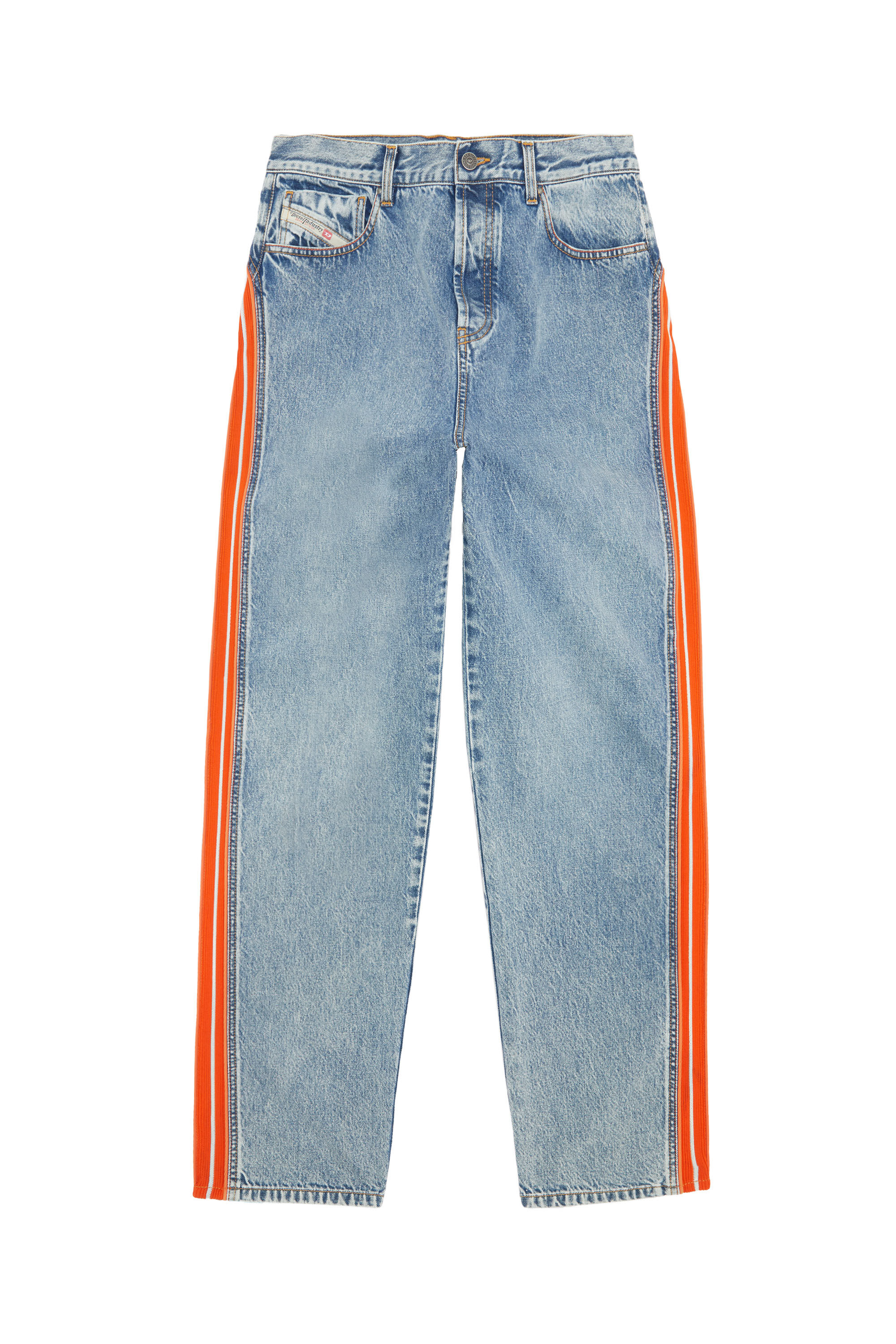 Diesel - Straight Jeans D-Vulkos 0EMAH Homme, Bleu Clair - Image 2