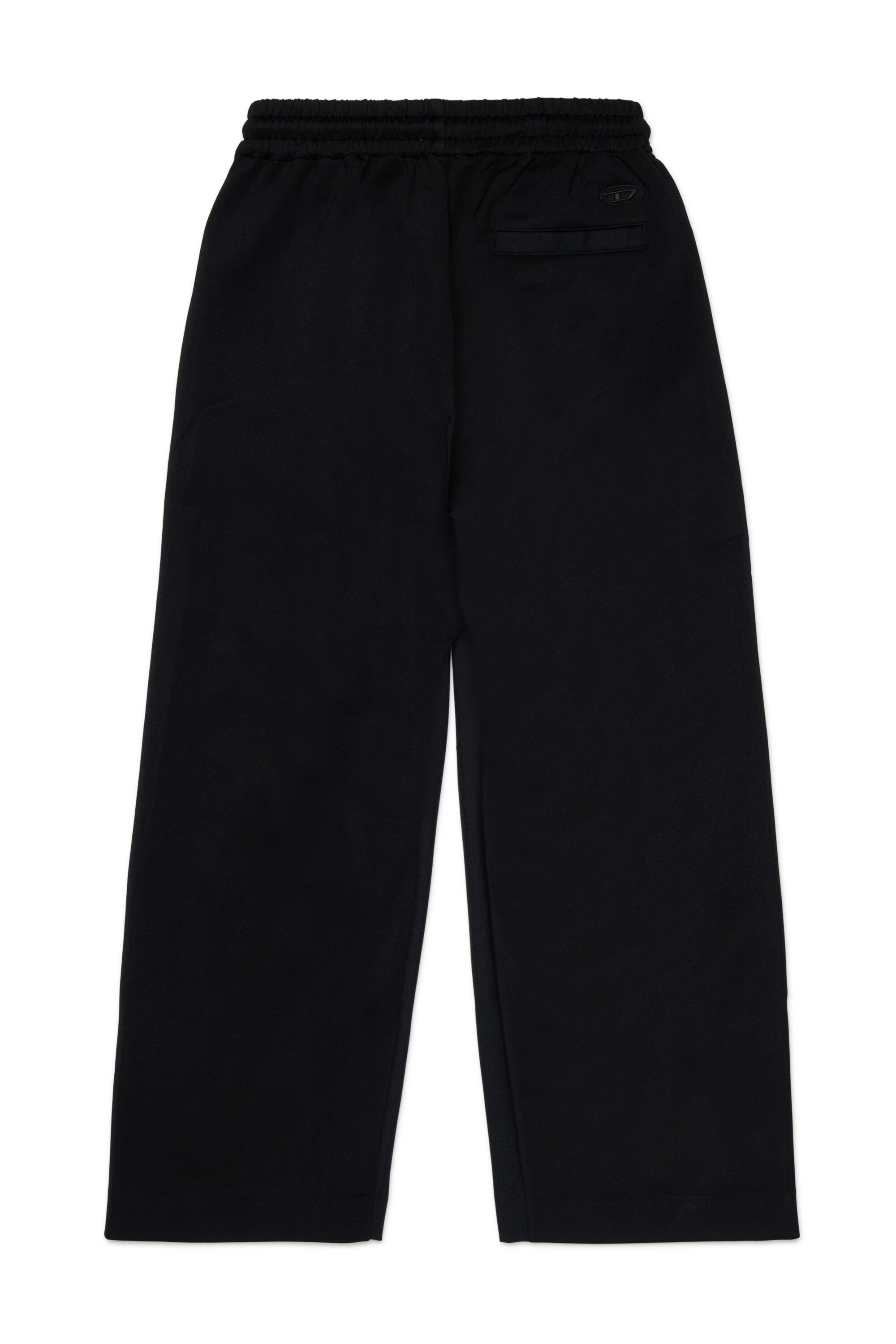 Diesel - PREBON, Man's Sweatpants in wool-blend fabric in Black - 2