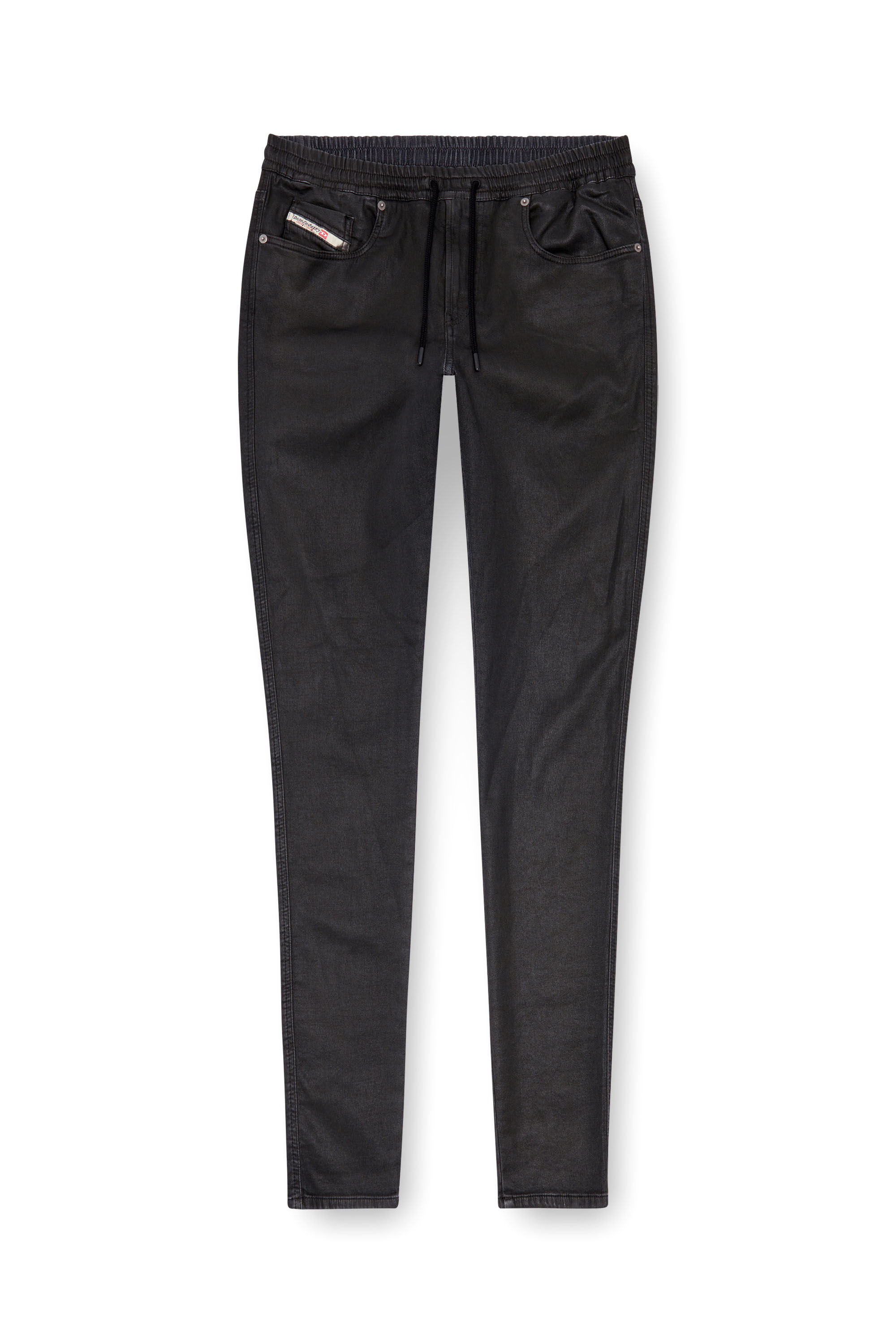Men's Slim Jeans | Black/Dark grey | Diesel 2060 D-Strukt Joggjeans®