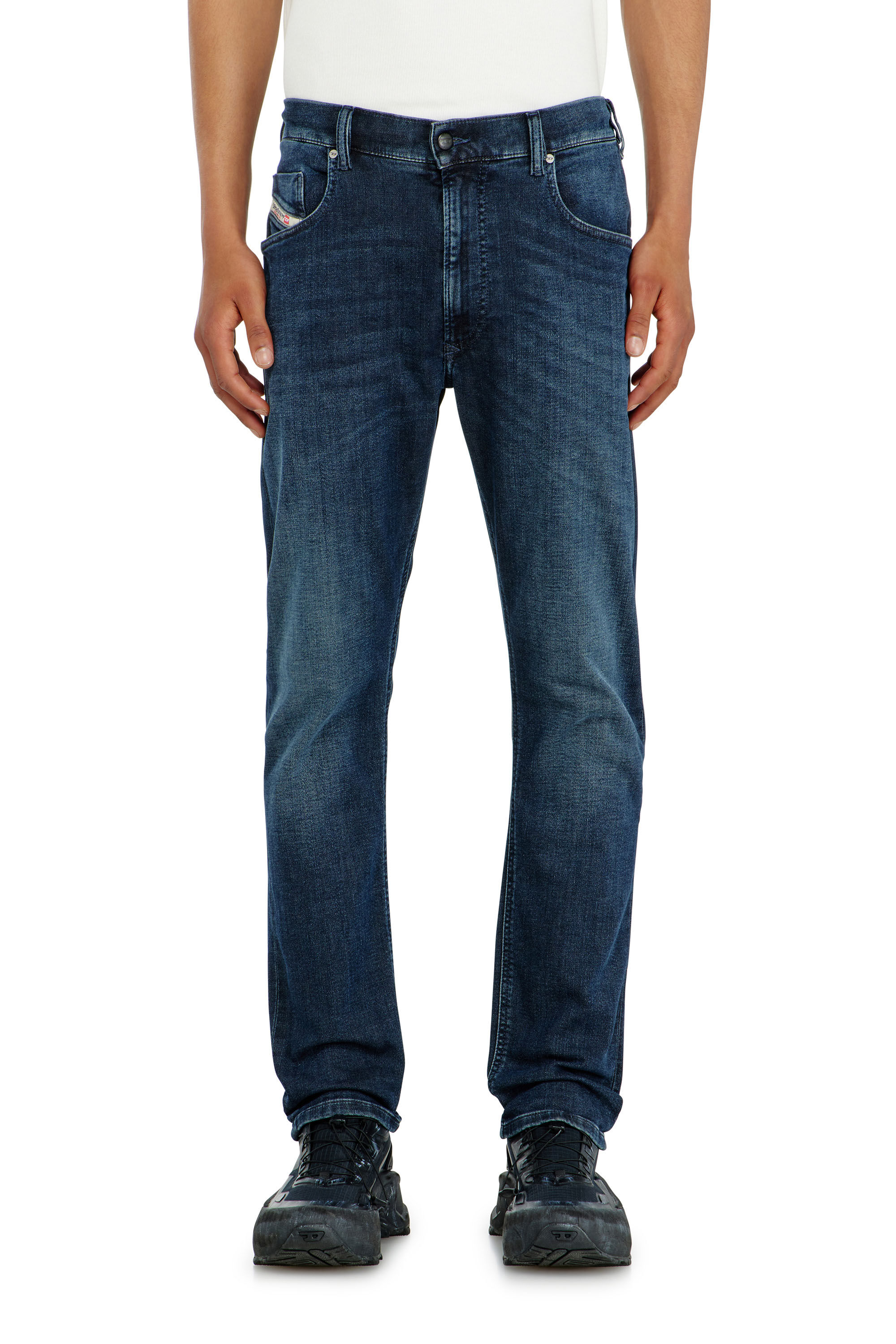 Diesel - Regular 2032 D-Krooley-BW Joggjeans&reg; 09P94 Homme, Bleu Fonc&eacute; - Image 2