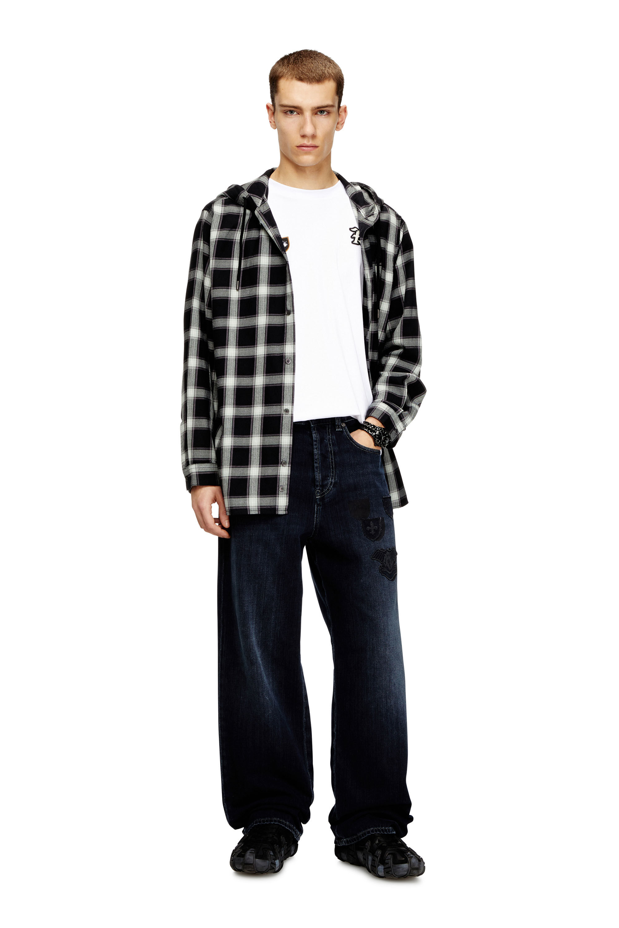 Diesel - 2001 D-MACRO-S8 Homme, Bleu Foncé - Image 1