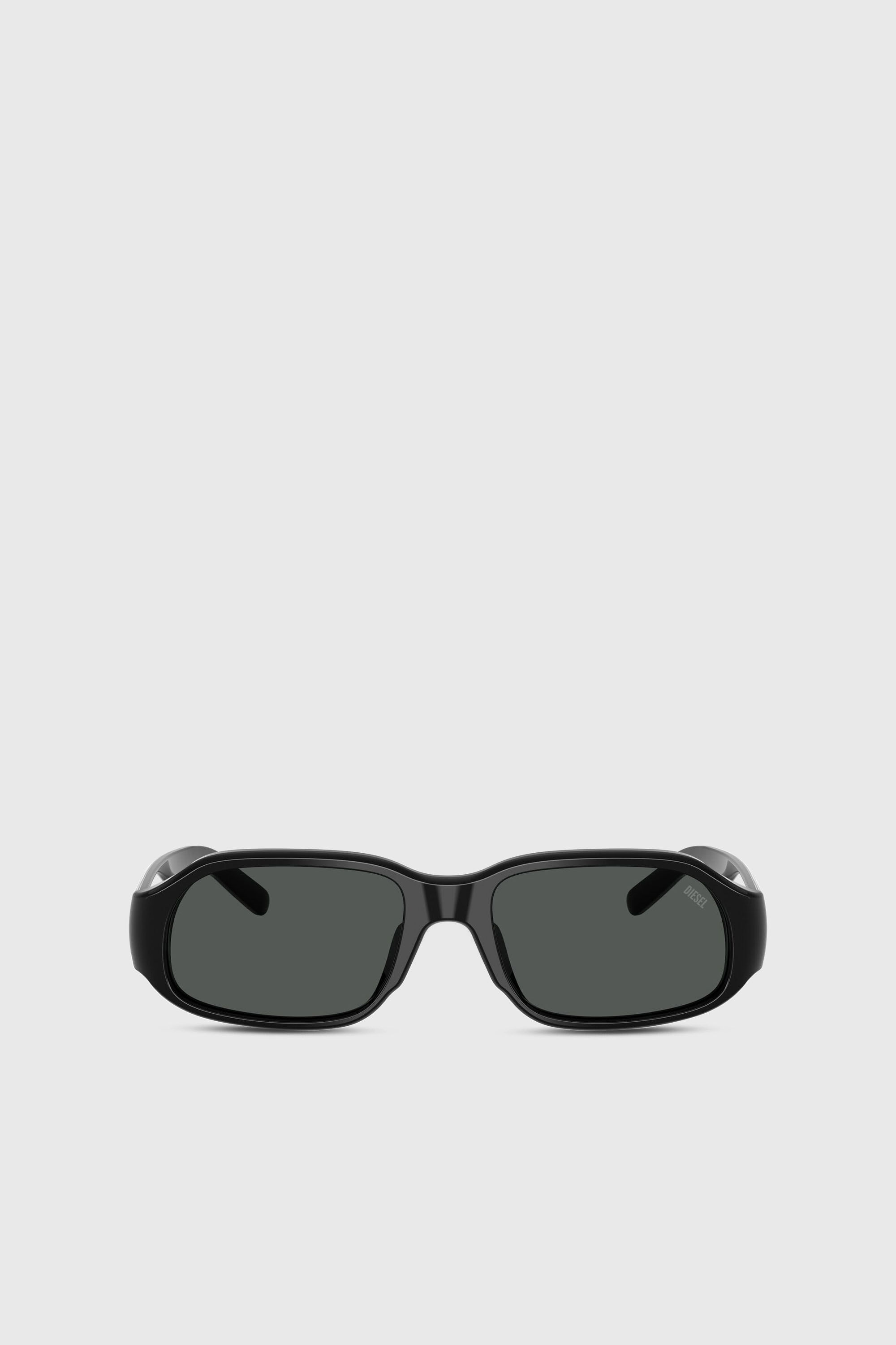 Diesel - 0DL2009U, Lunettes de soleil rectangulaires Mixte in Noir - 1