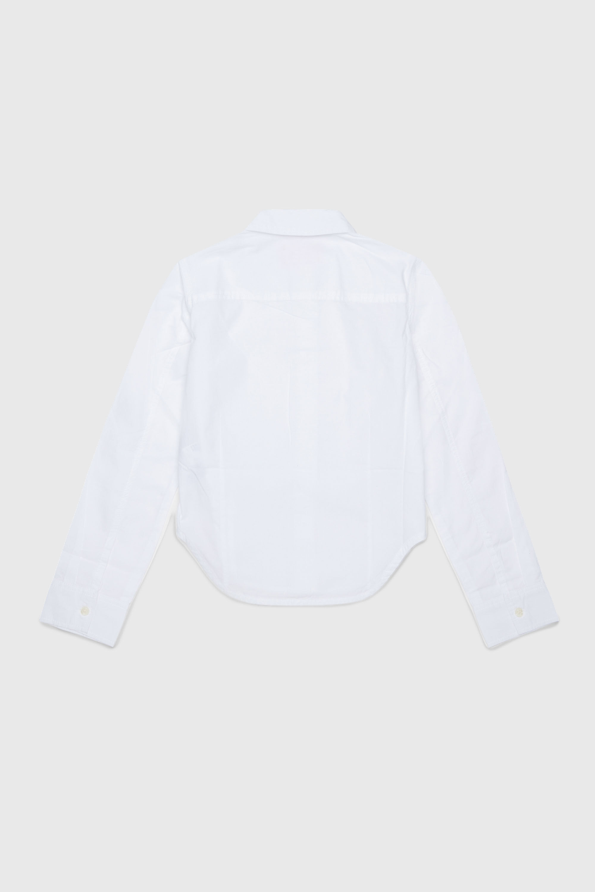 Diesel - CLAIRE, Chemise en coton avec col Oval D Femme in Blanc - 2