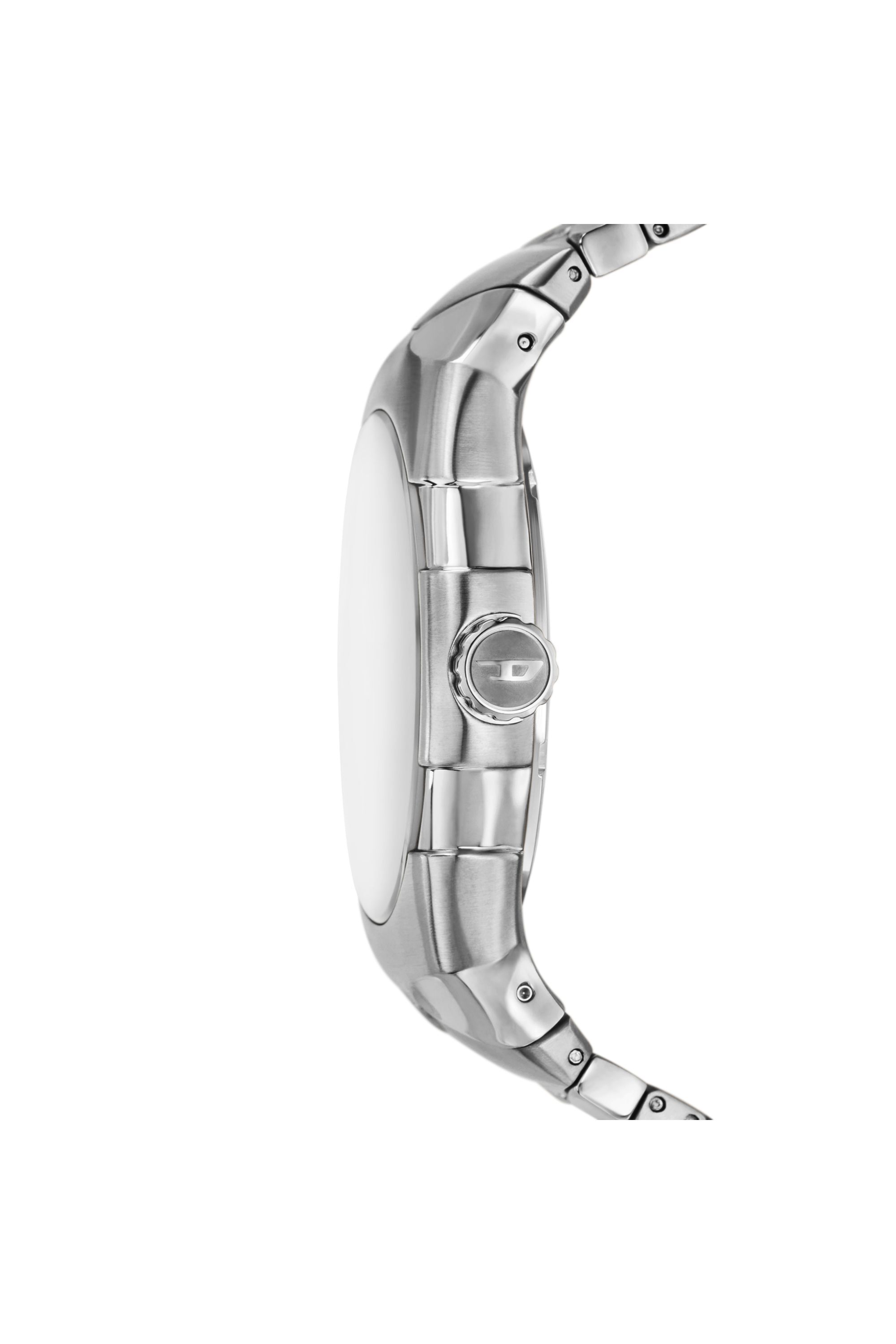 Diesel - DZ2224 WATCH, Montre D-Sruptor en acier inoxydable Homme in Gris argenté - 3