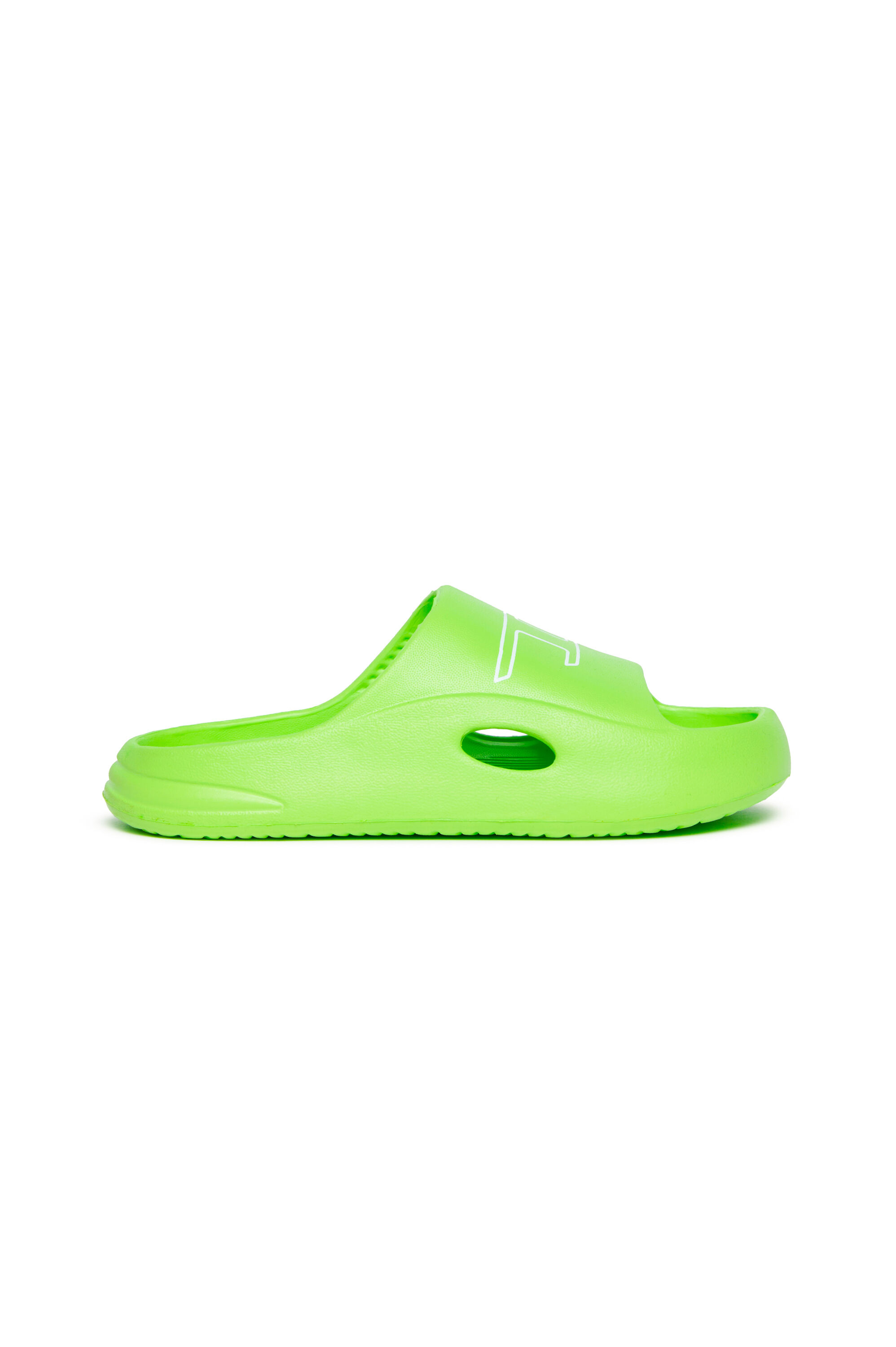 Diesel - SA-CHUNCKY D, Claquettes de piscine en EVA avec imprimé à logo Mixte in Vert - 1
