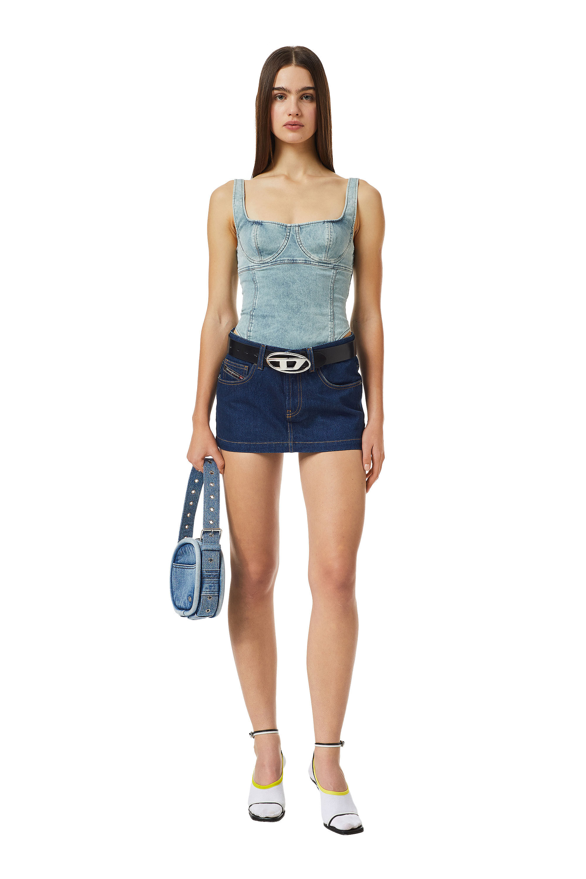 Diesel - DE-RON MINI SKIRT,  - Image 1