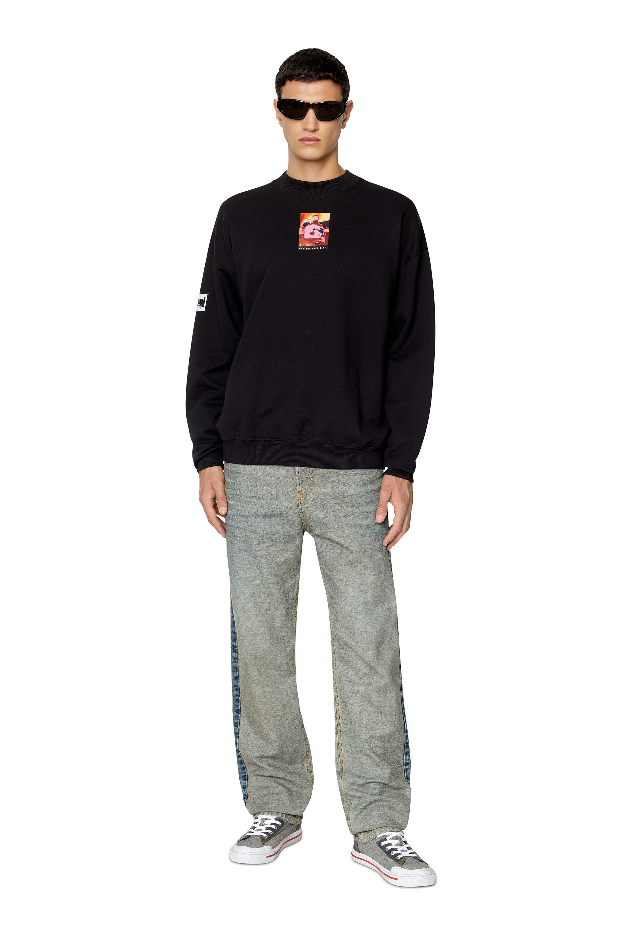 Diesel - S-ATHOS LOW, Black - Image 8