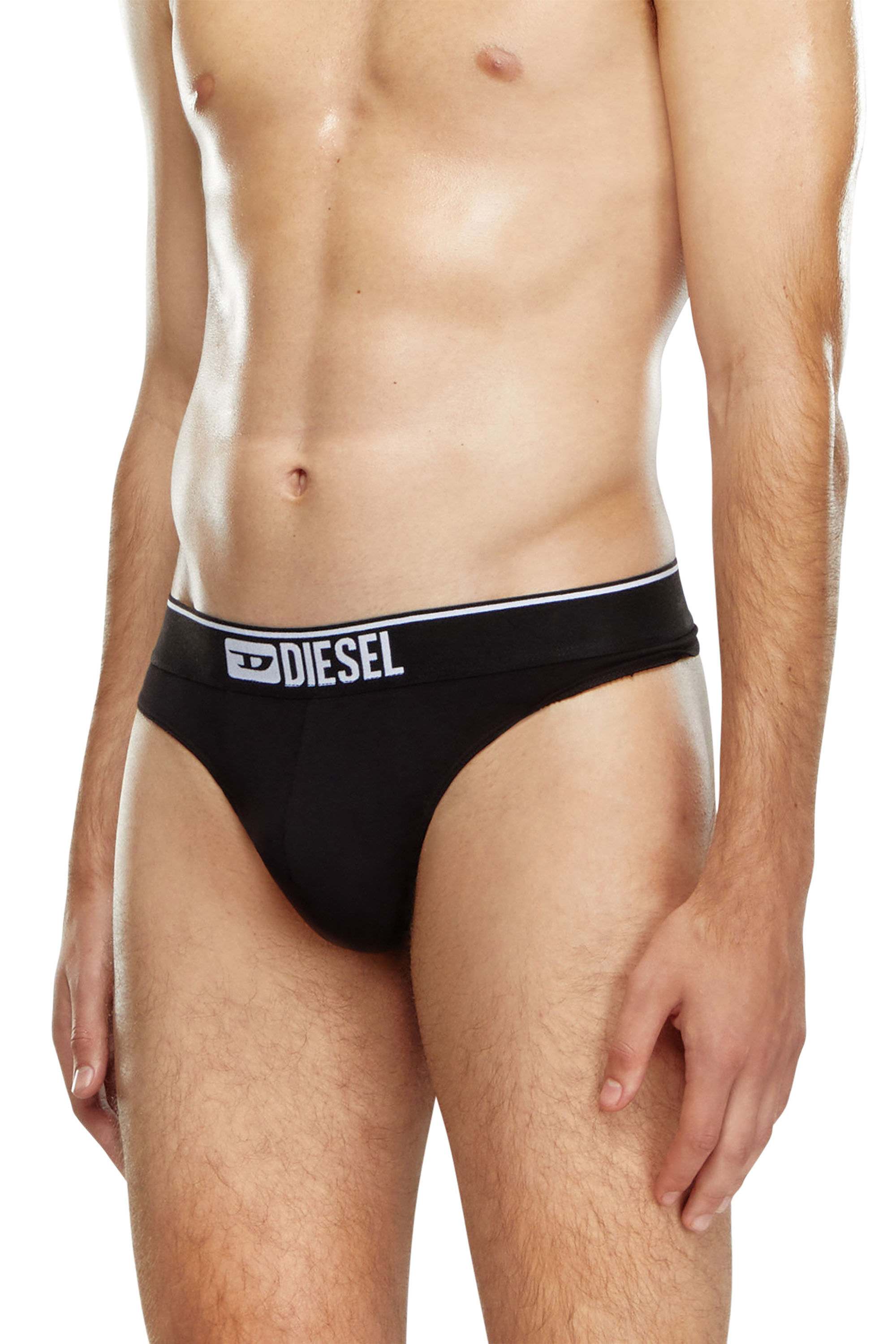 UMBR STRINGTHREEPACK Man Pack of thongs with logo waist Diesel