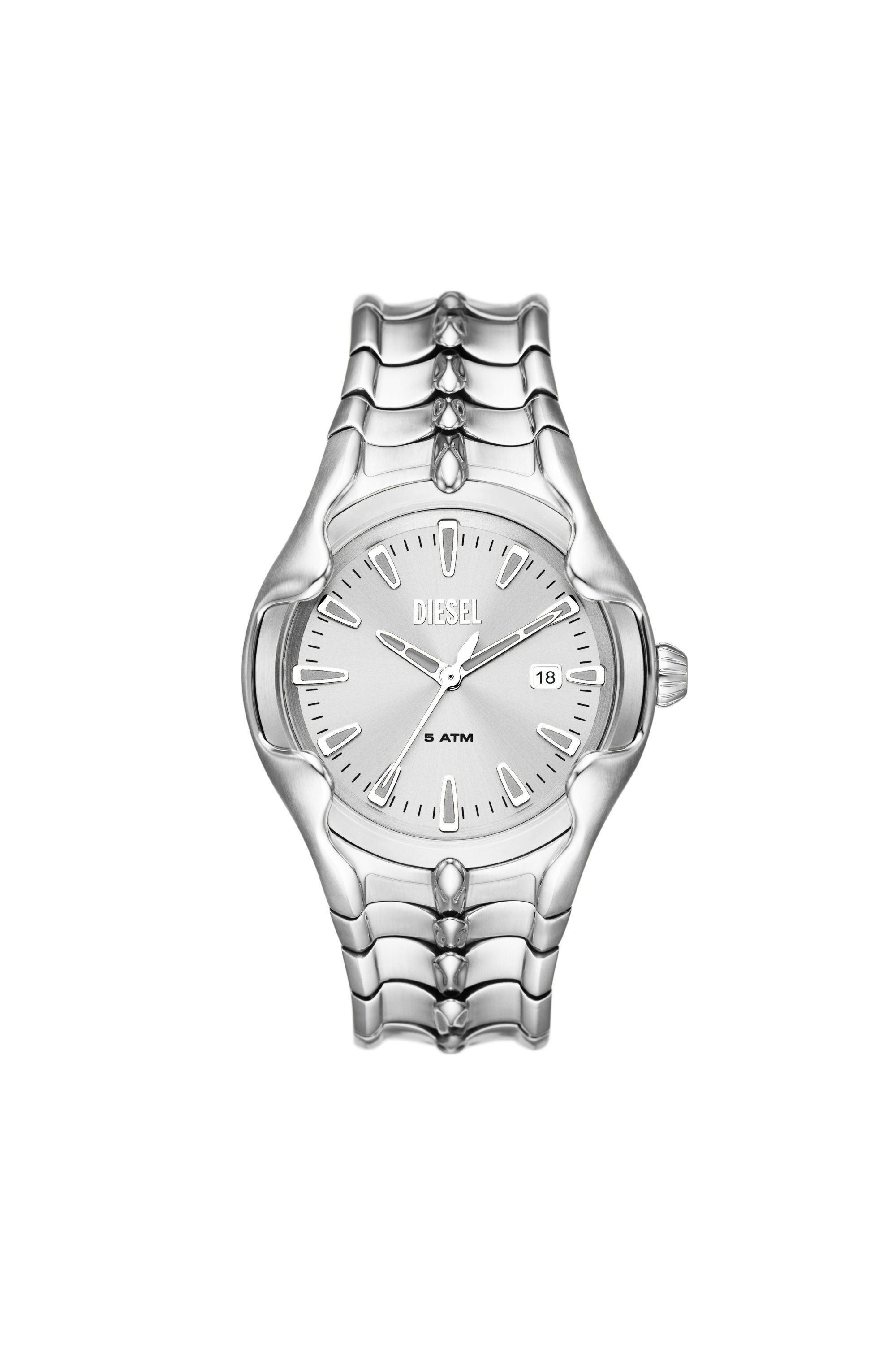 Silver hand watch new arrivals