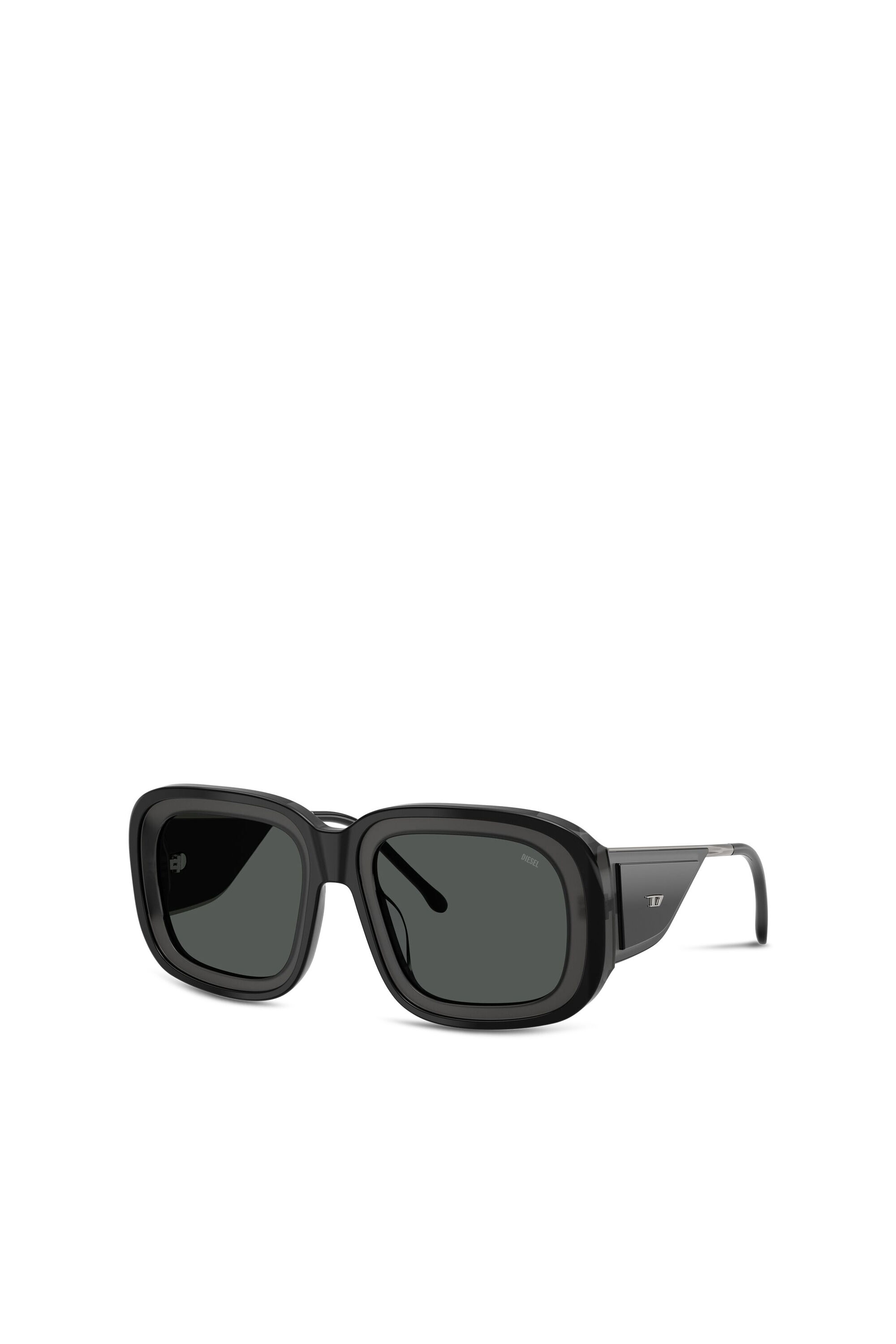 Diesel - 0DL2015U, Unisex's Square sunglasses in Black - 4