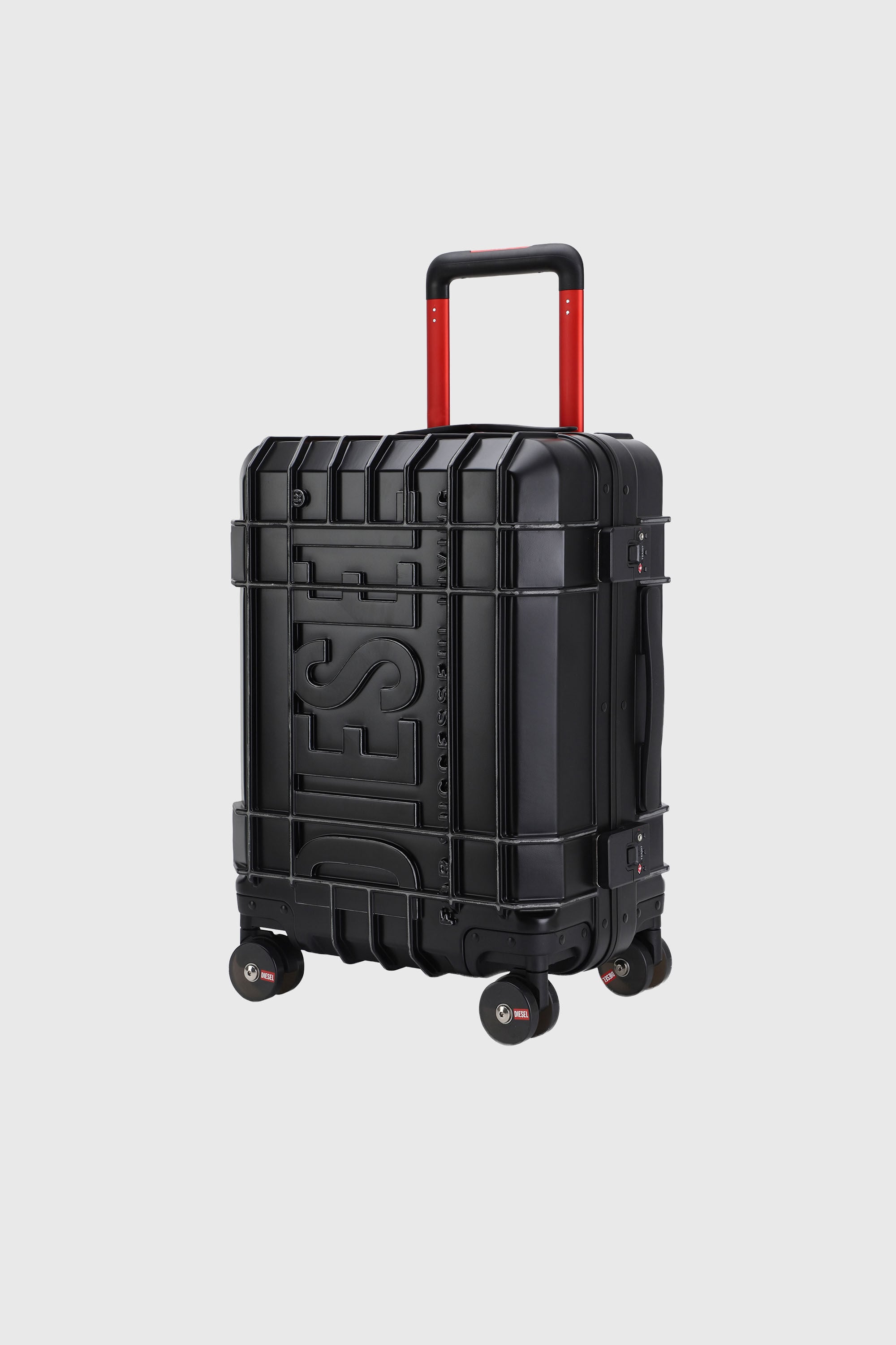Diesel - DIESEL PC STRONG IMAGE TROLLEY- DSL003, Valise robuste taille S Mixte in Noir - 5