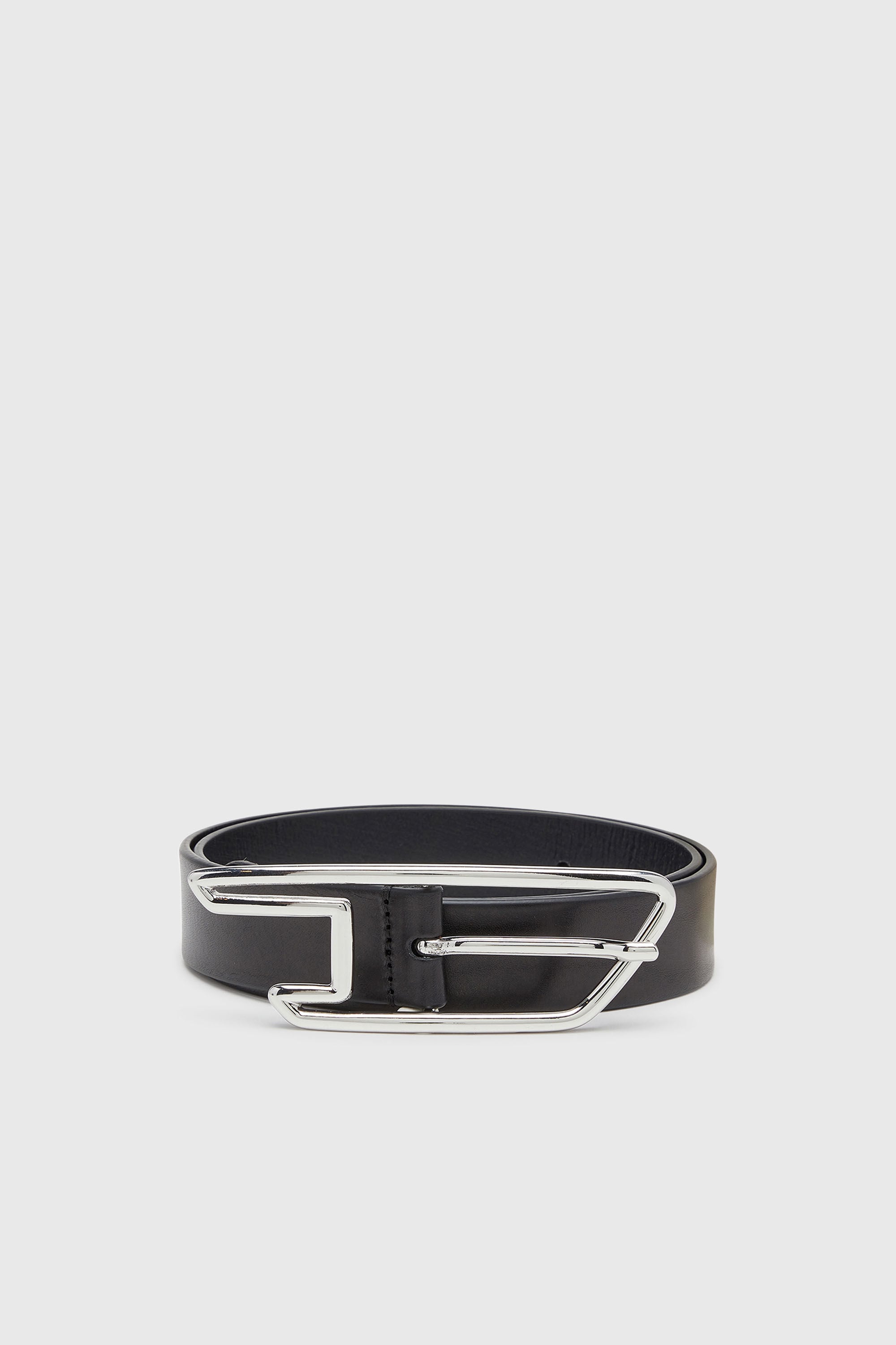 Diesel - B-D LINE W 30, Ceinture 3 cm en cuir pull-up Femme in Noir - 1