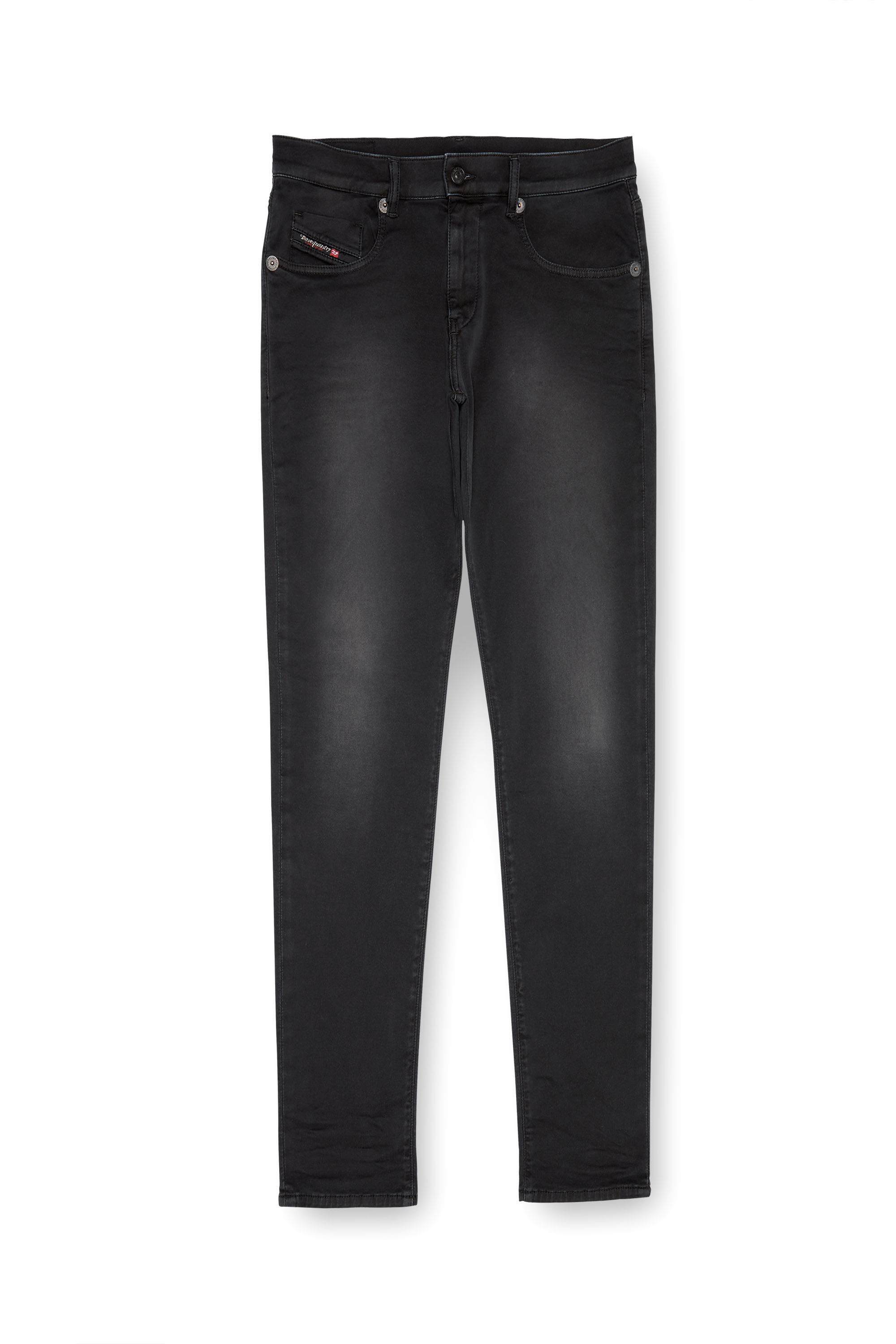 Diesel - Slim 2060 D-Strukt Joggjeans® 0670M Homme, Noir/Gris foncé - Image 2