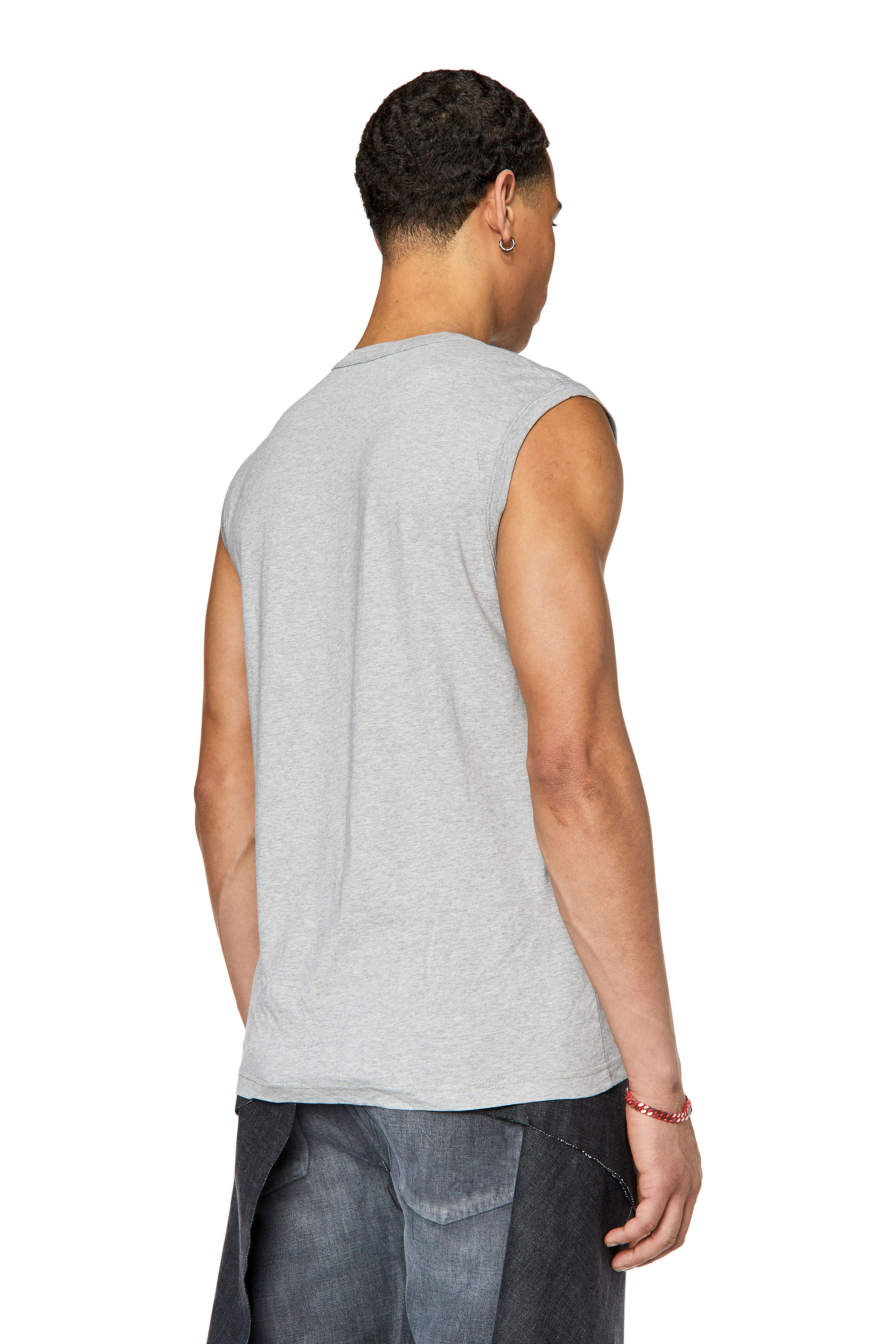 Diesel - T-BISCO-DIVSTROYED, Grey - Image 4