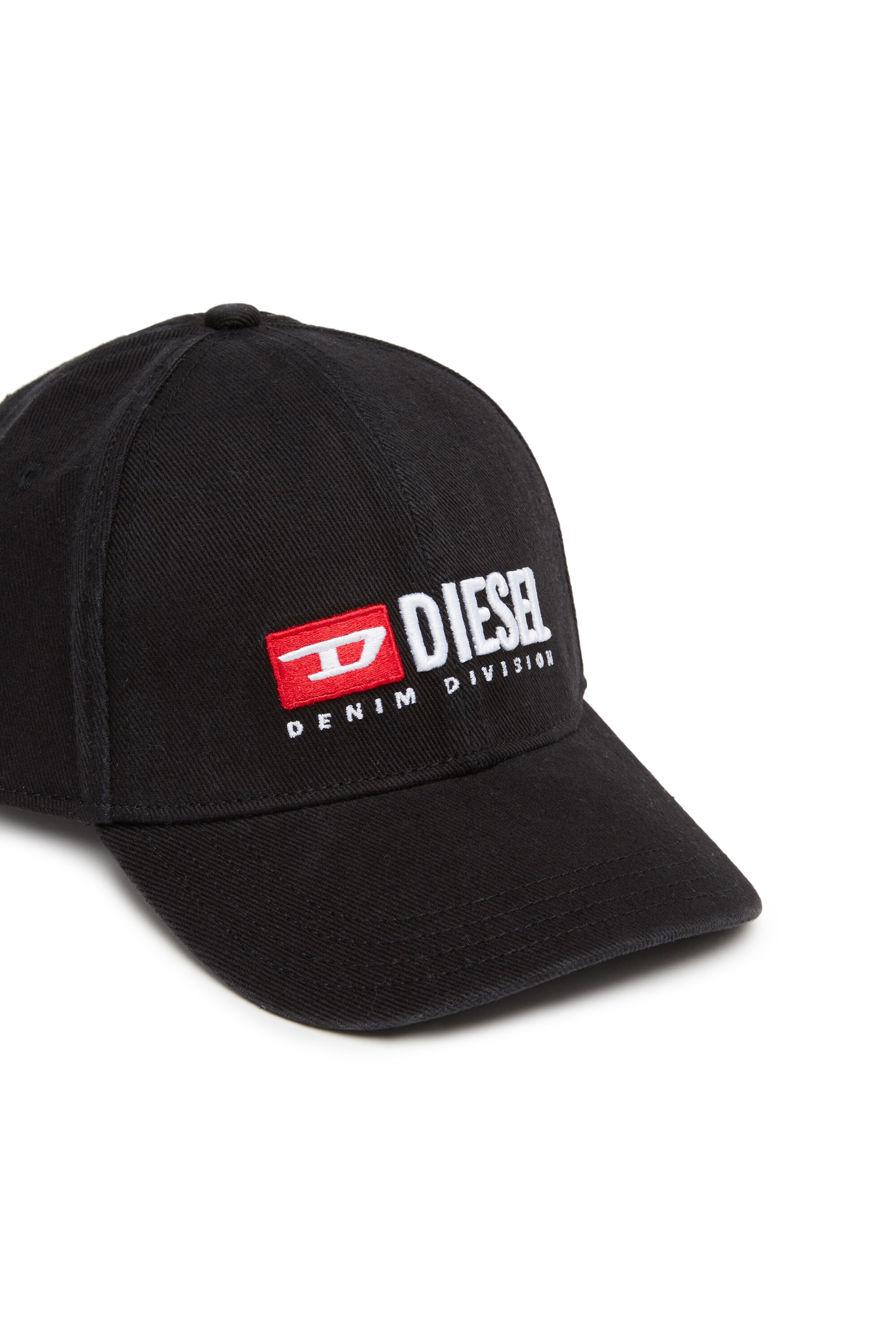 キャップ DIESEL CORE DIV WASH BALL CAP BLACK A113560PFAA9XX A113560PF Men's Baseball cap with logo embroidery | Diesel CORRY-DIV-WASH
