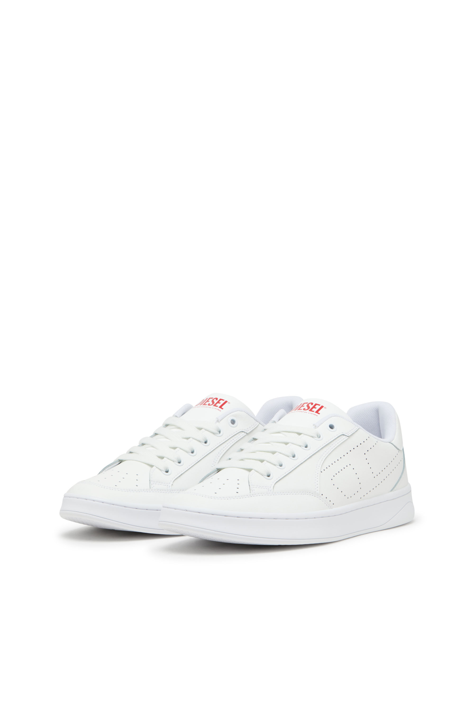 Women's S-Dakota-Leather sneakers with perforated logo