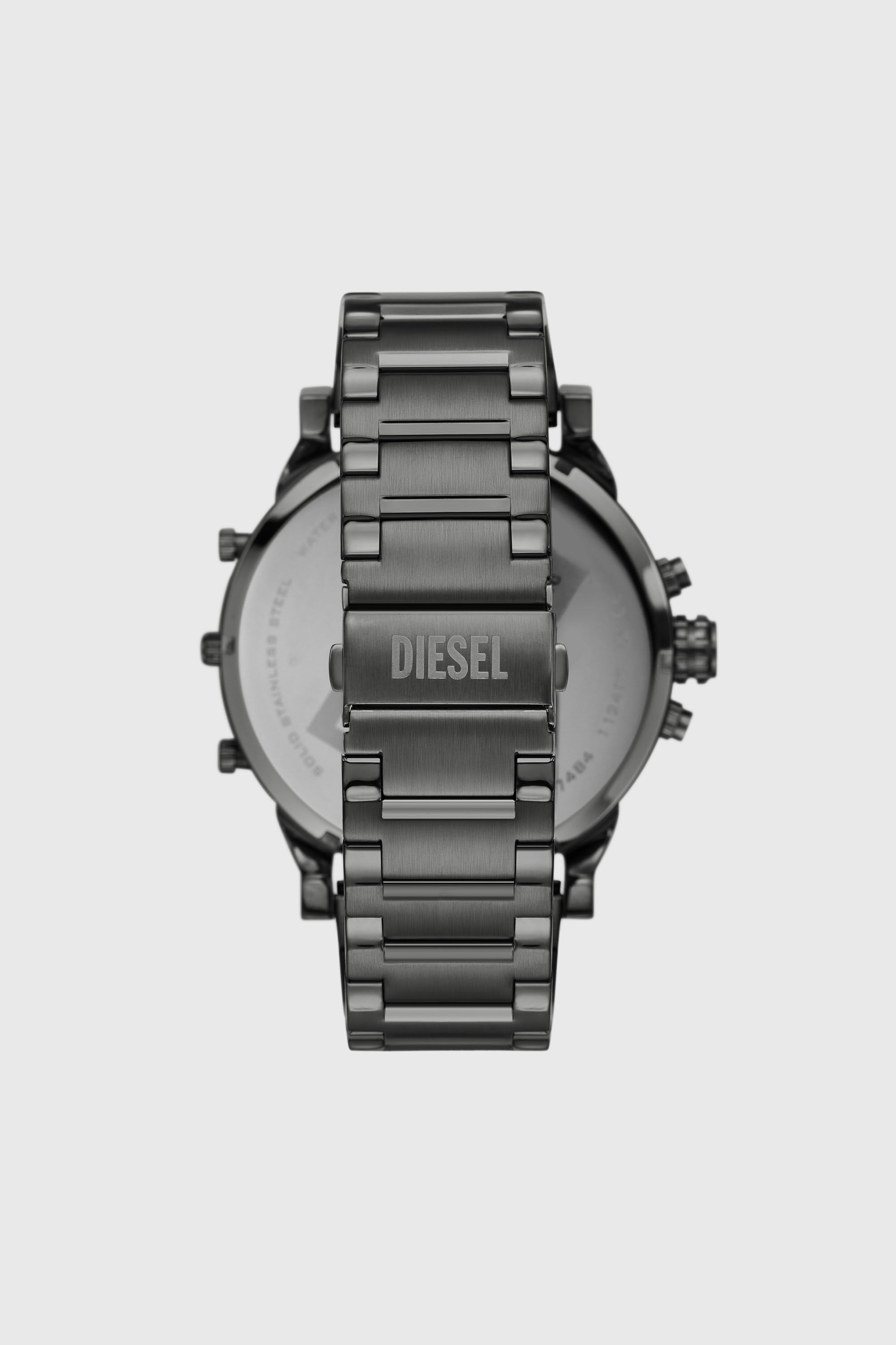 Diesel - DZ7484, Man's Mr. Daddy Two-Tone Stainless Steel Watch in Dark grey - 2