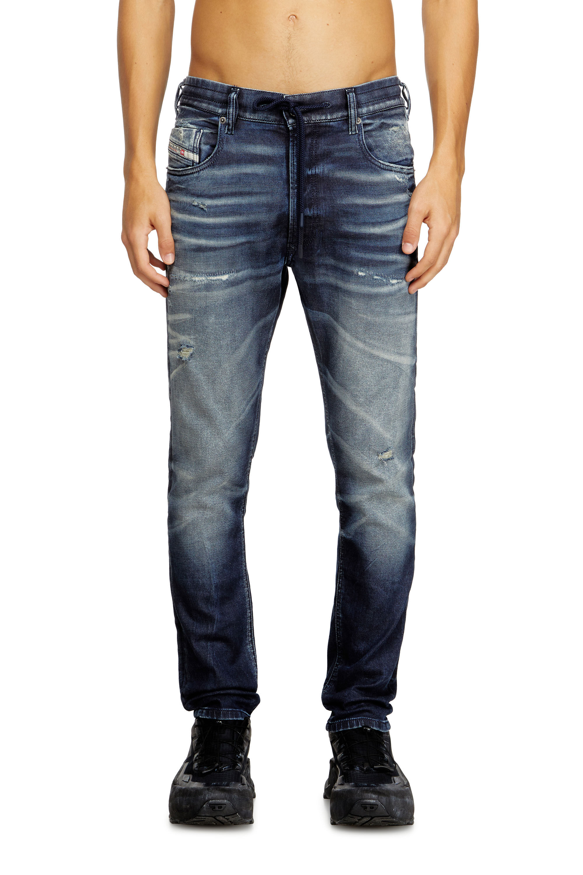 Men's Regular Jeans | Regular Waist 2032 D-Krooley Joggjeans®Dark