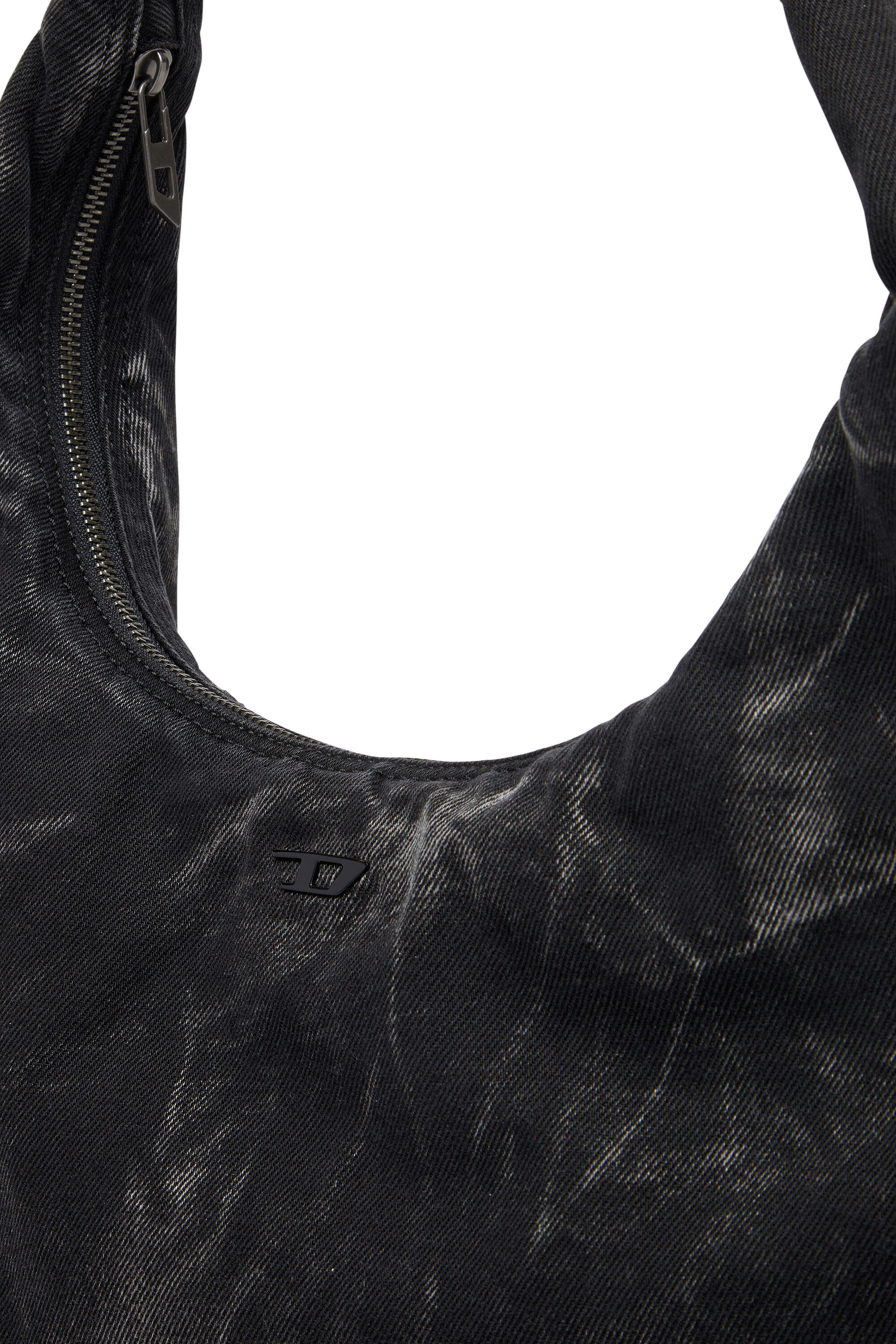トートバッグ DIESEL Denim Grab-D Hobo Shopping Bag Women's Grab-D S-Hobo bag in bouclé denim | Blue | Diesel