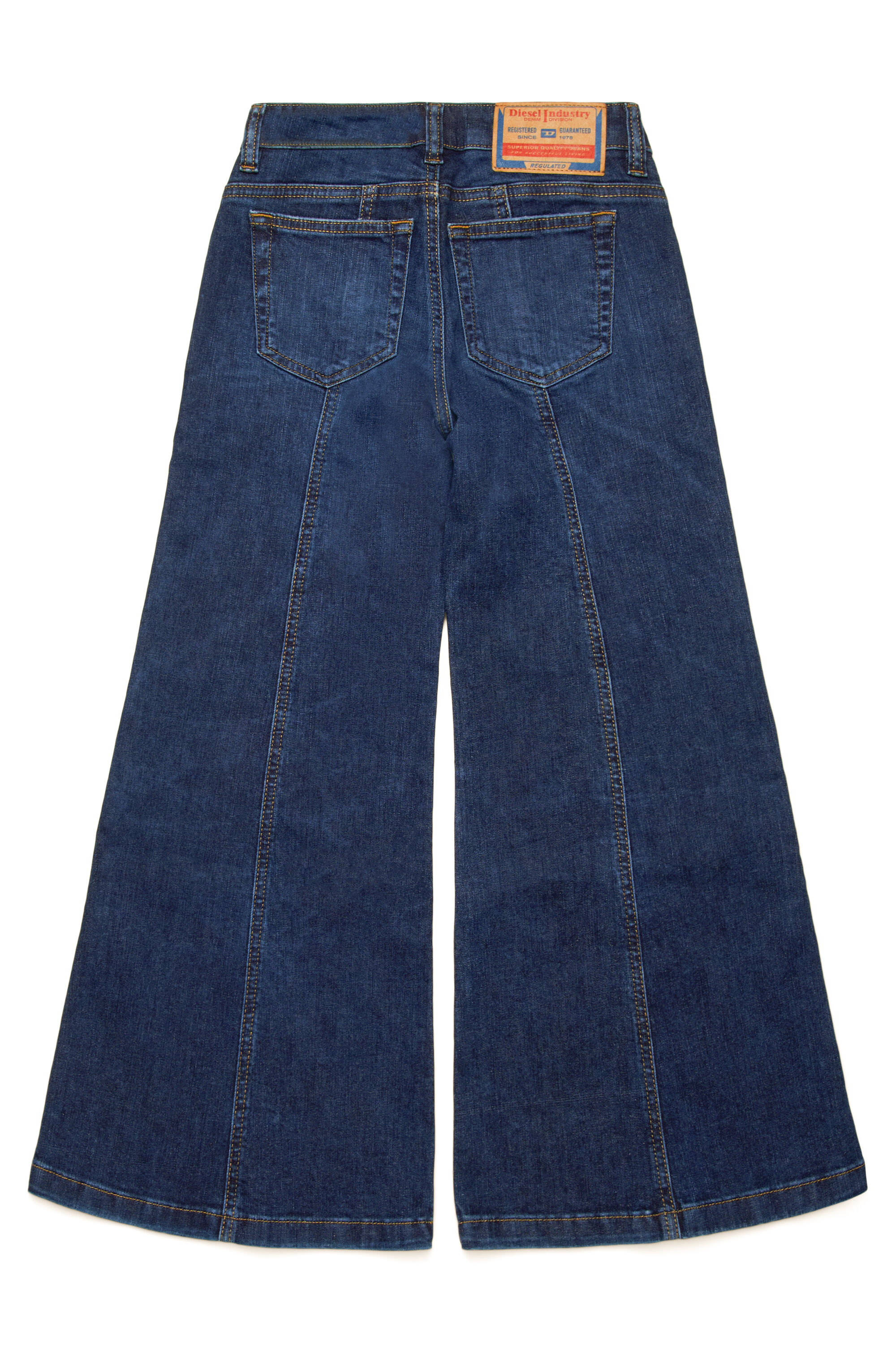 Women's Flare Jeans | Black/Dark grey | Diesel D-Akii