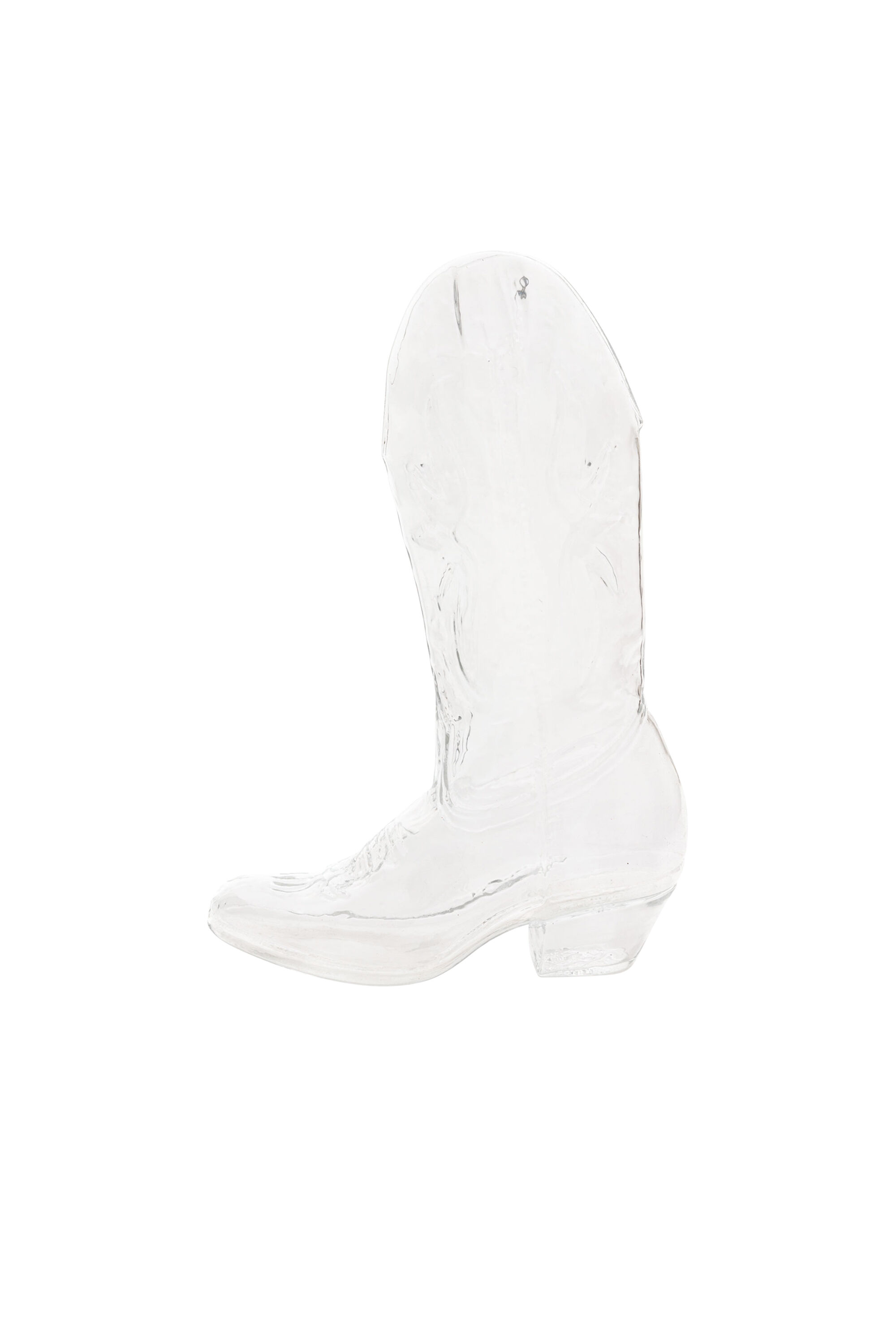 Diesel - 10064 GLASS VASE CRYSTALBOOTIE CM.24X8 H, Vase en verre Mixte in Blanc - 4