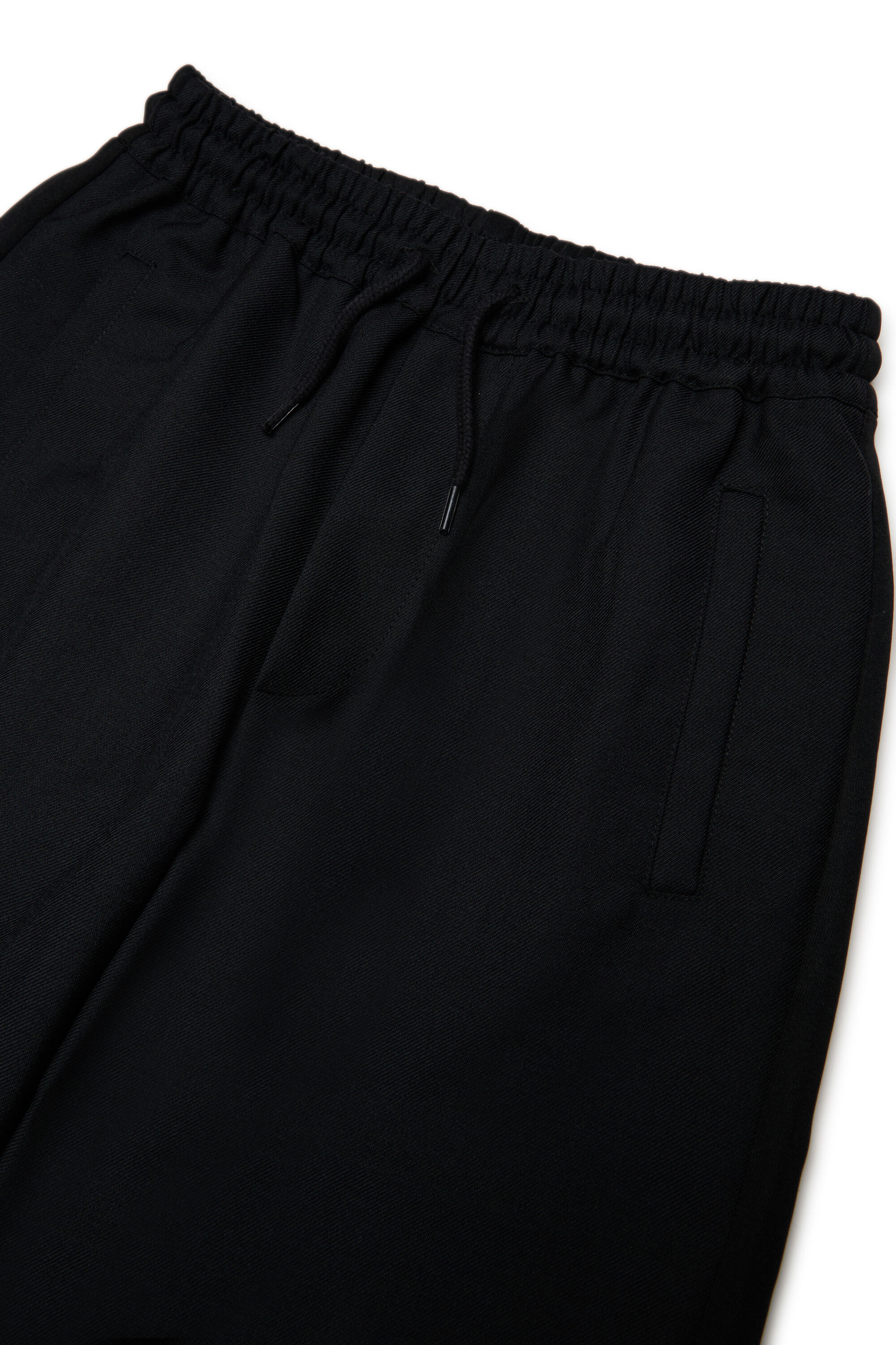 Diesel - PREBON, Man's Sweatpants in wool-blend fabric in Black - 3