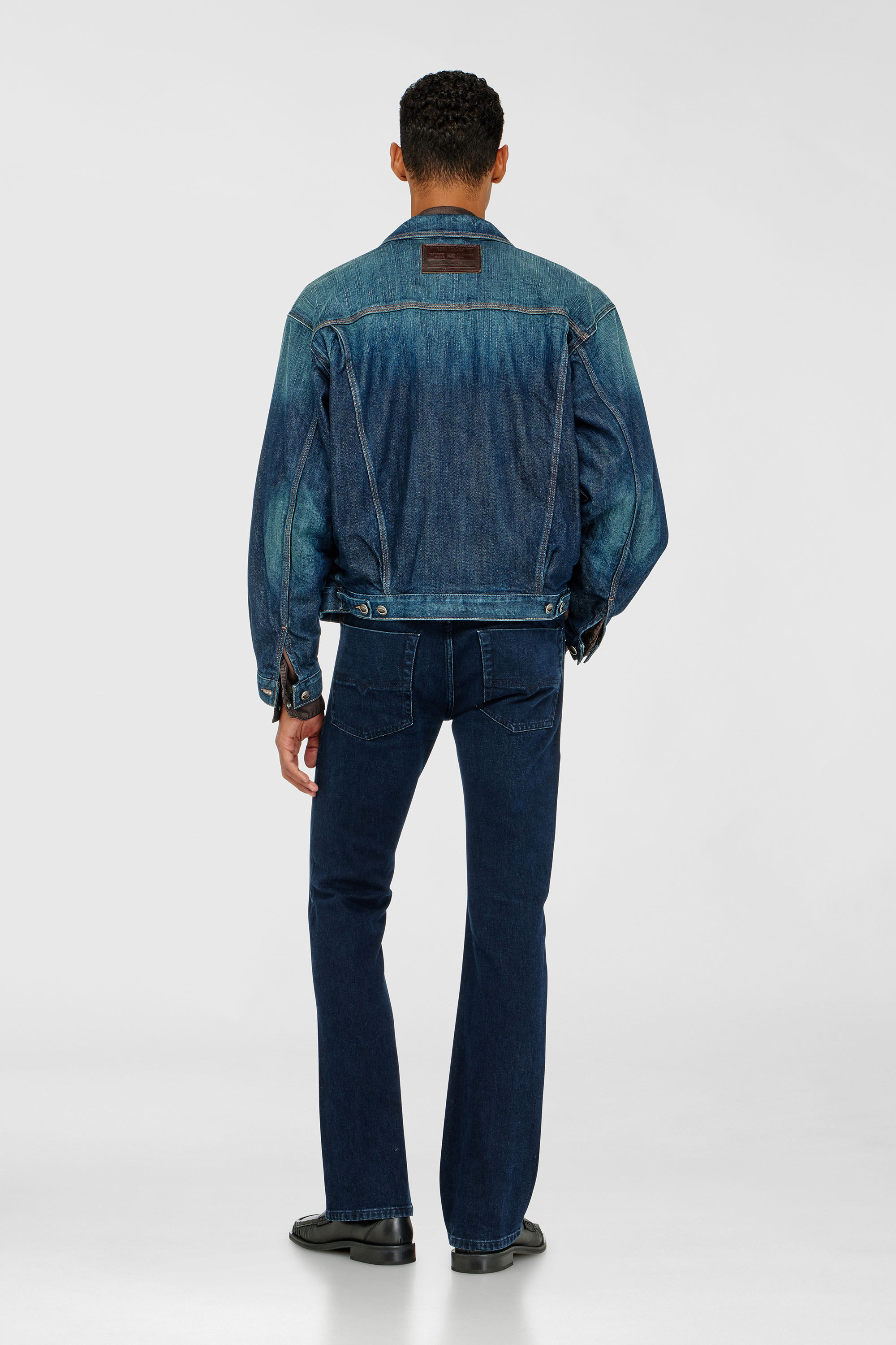 Diesel - Bootcut Jeans 2007 Zatiny 0KBBJ Homme, Bleu Fonc&eacute; - Image 3