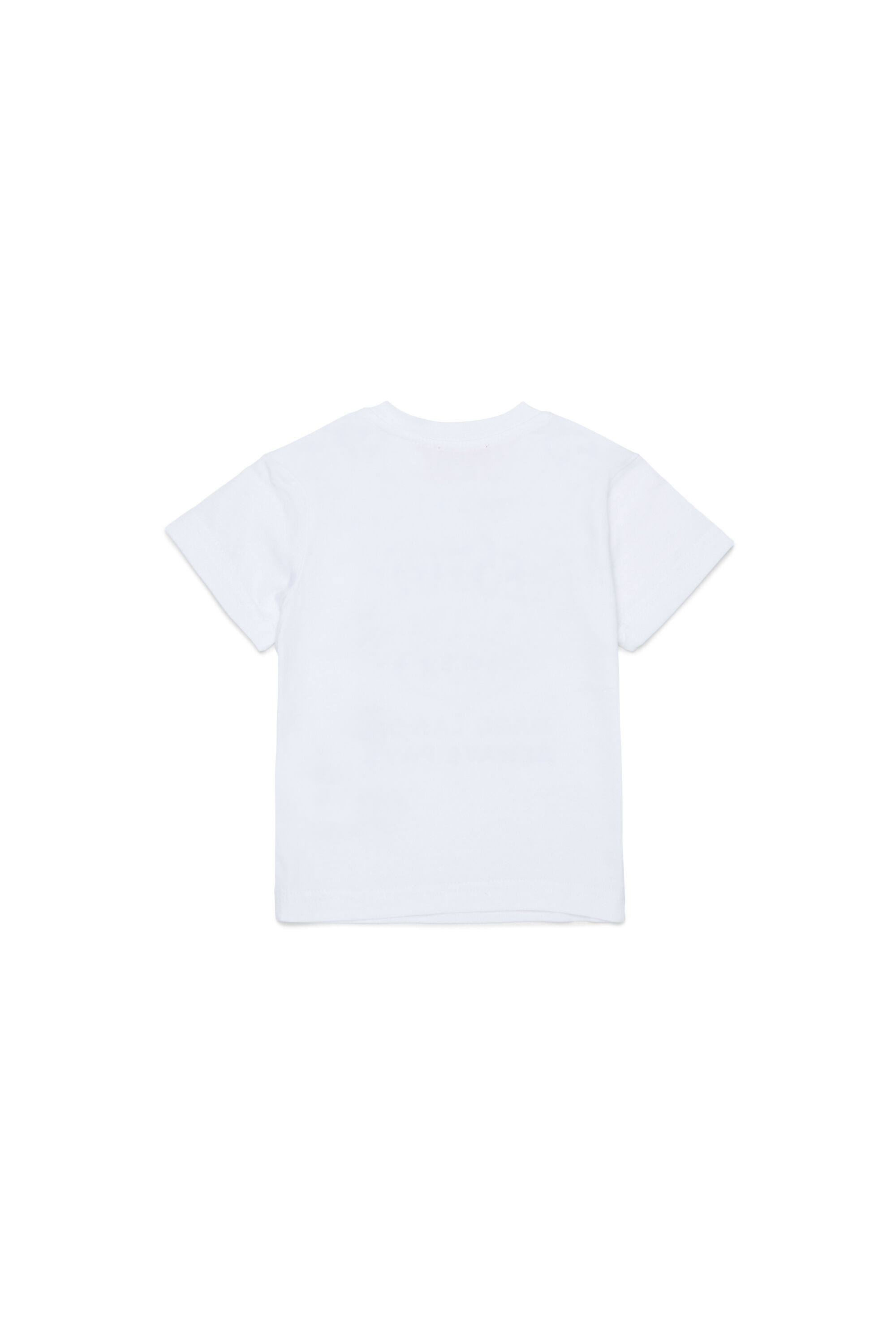 Diesel - TSINB, T-shirt en coton avec imprim&eacute; slogan Homme in Blanc - 2