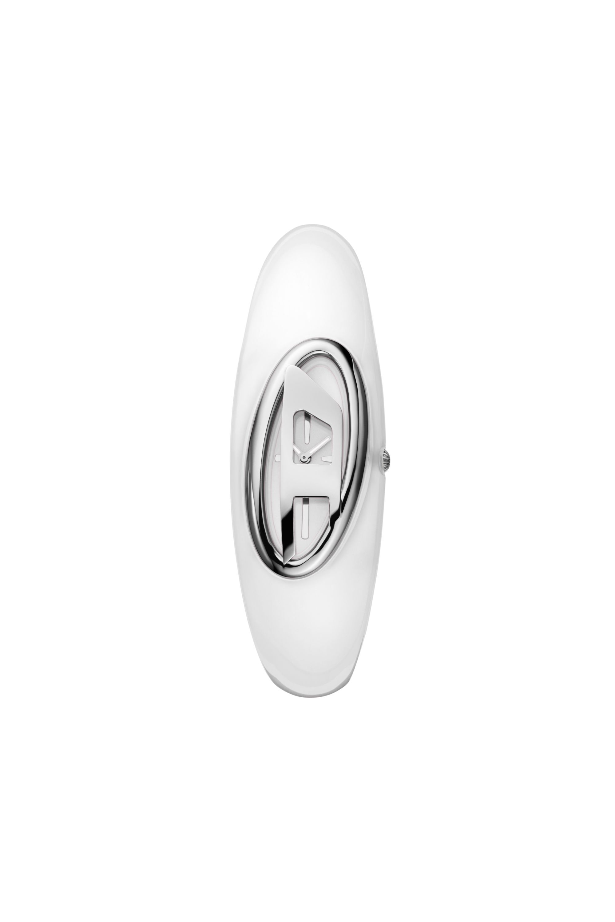 Diesel - DZ5618 WATCH, Diesel Wonder-D Two-Hand White Nylon Resin Watch Femme in Blanc - 1