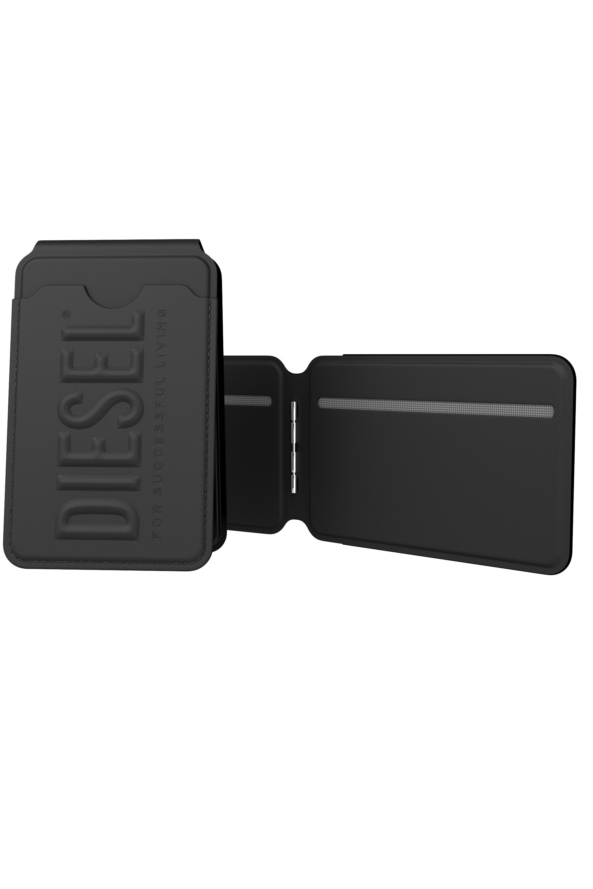 Diesel - 60449  CREDIT CARD HOLDER, Porte-cartes Magsafe 3D Biscotto Mixte in Noir - 5