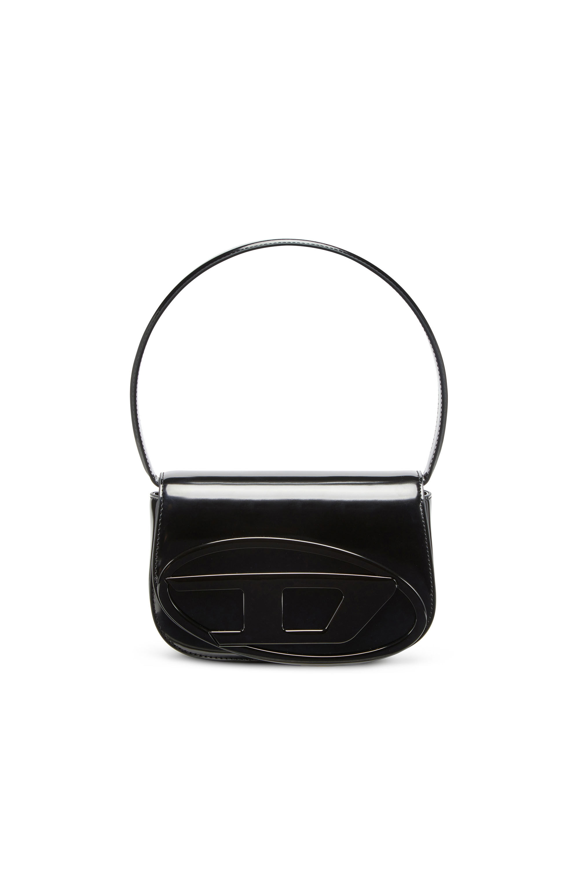 【超目玉枠】 mirrored in bag shoulder 1DR-Iconic Women's leather Black | バッグ