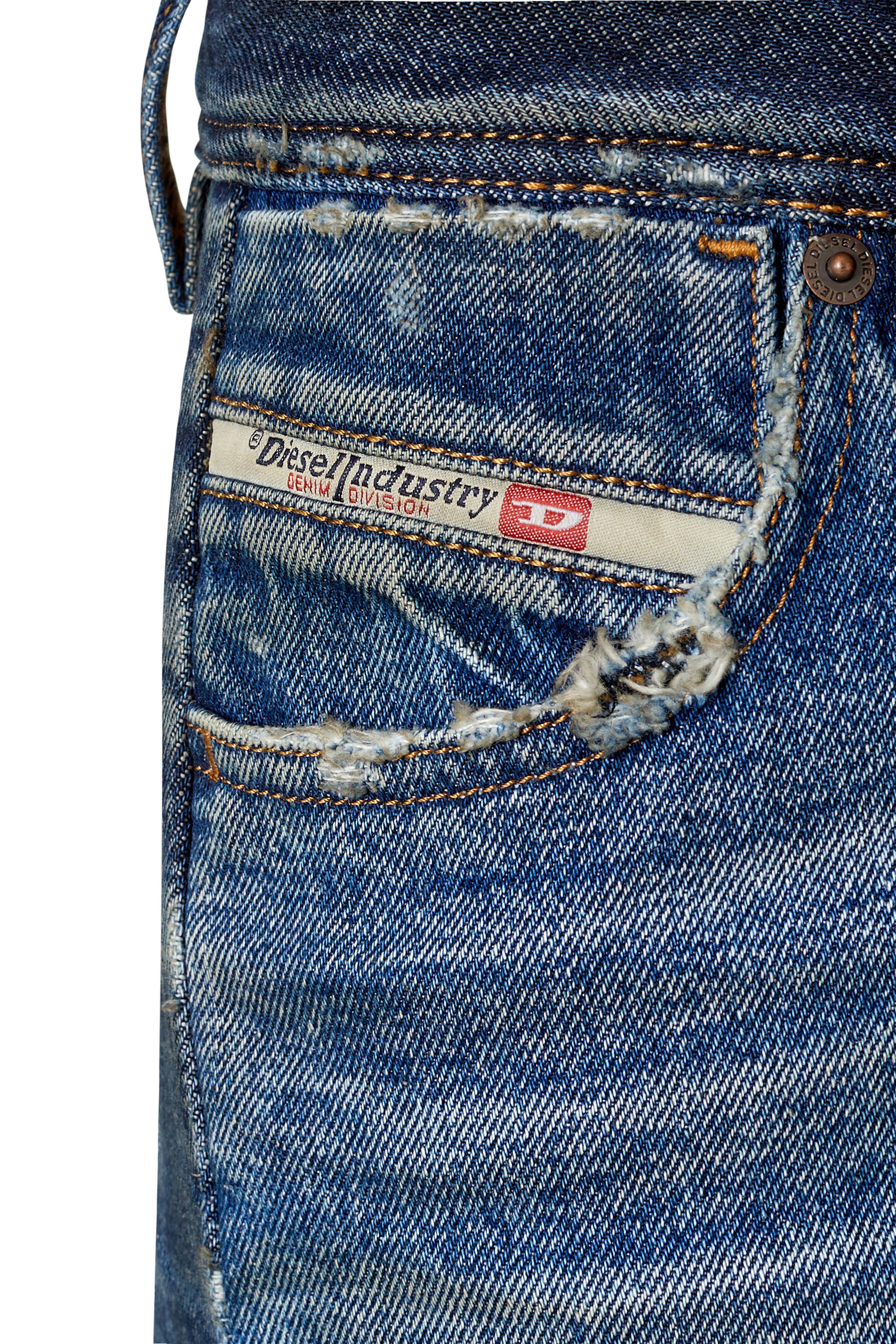 Diesel - 2002 09E22 Straight Jeans, Medium blue - Image 6