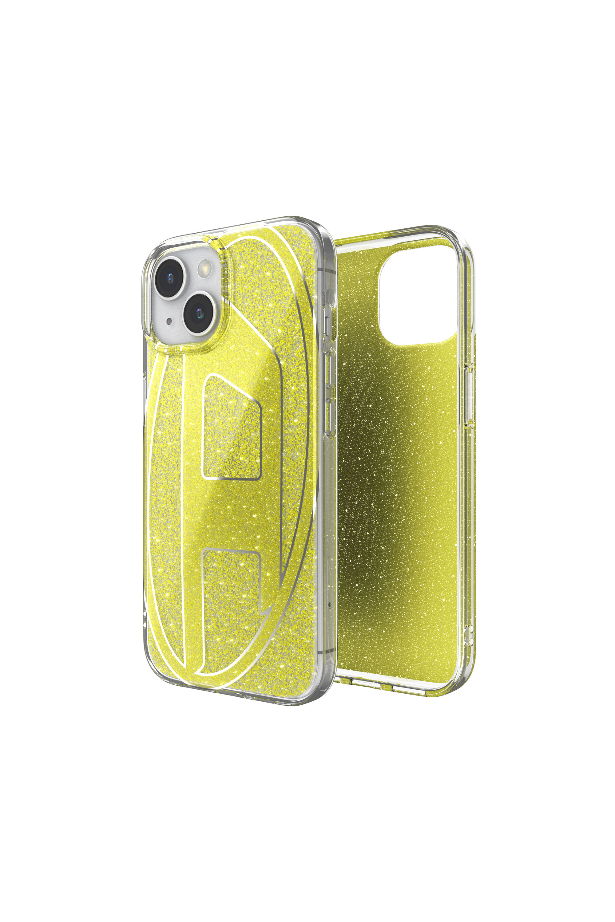 Diesel - 60027 AOP CASE, Coque glitter pur iP 15 Mixte in Doré - 1