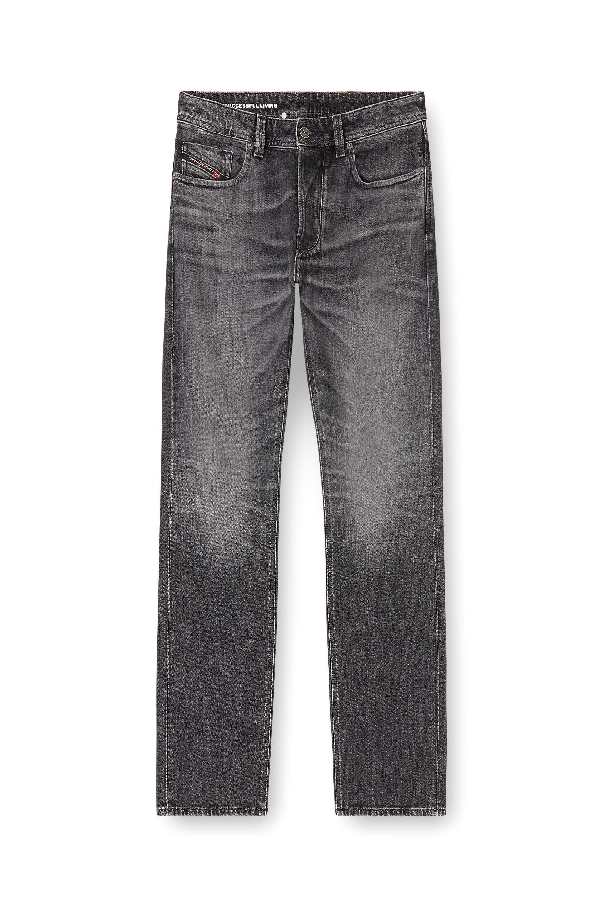 Diesel - Regular Jeans 1985 Larkee 09N49 Homme, Gris - Image 2