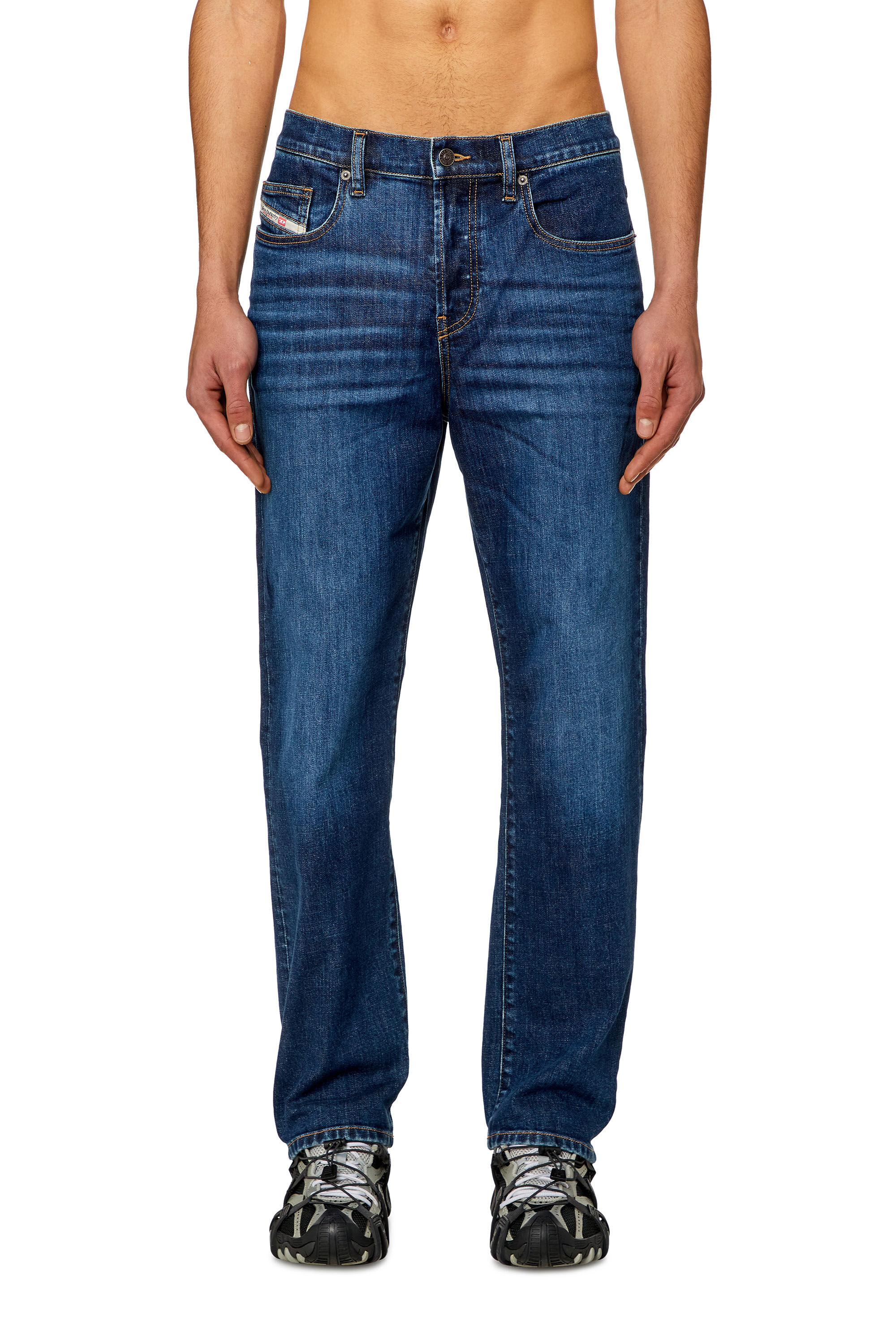 ☆BADBLOOD☆ 2020 D Biker Denim Pants Blue A051560PFAZ01 Men's Regular Skater Jeans | Dark blue | Diesel 2020 D-Viker