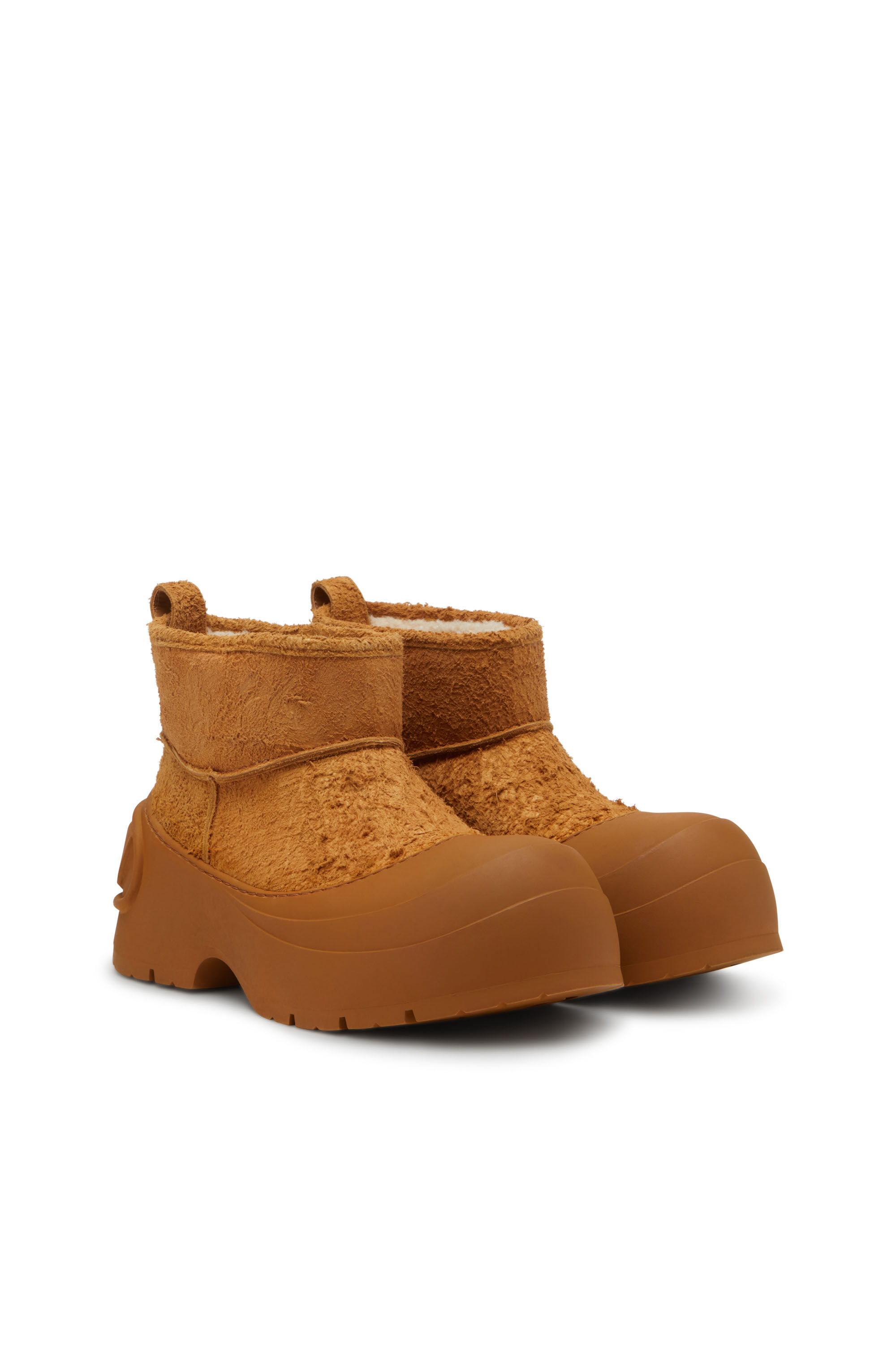 Diesel - D-DONALD MONTONE, D-Donald-Bottines épaisses avec semelle crantée Homme in Marron - 2