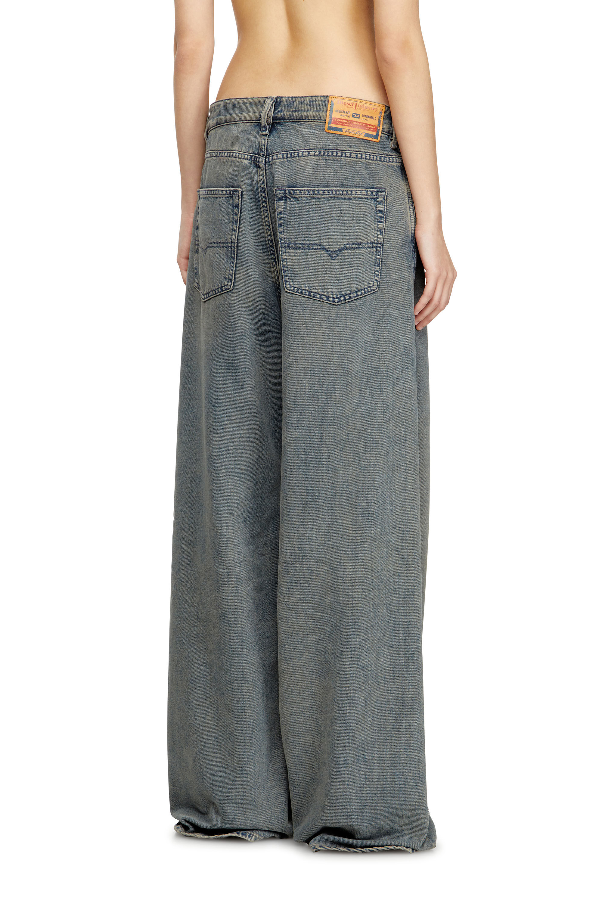 Diesel - Relaxed Jeans 1996 D-Sire 09N24 Femme, Bleu moyen - Image 4