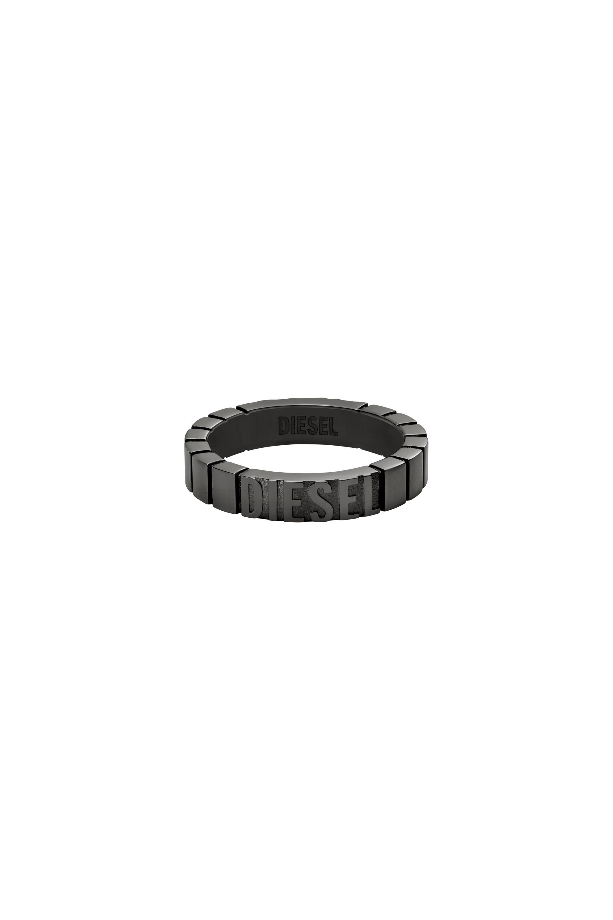 Diesel - DX1612060, Bague en acier inoxydable Mixte in Noir - 2