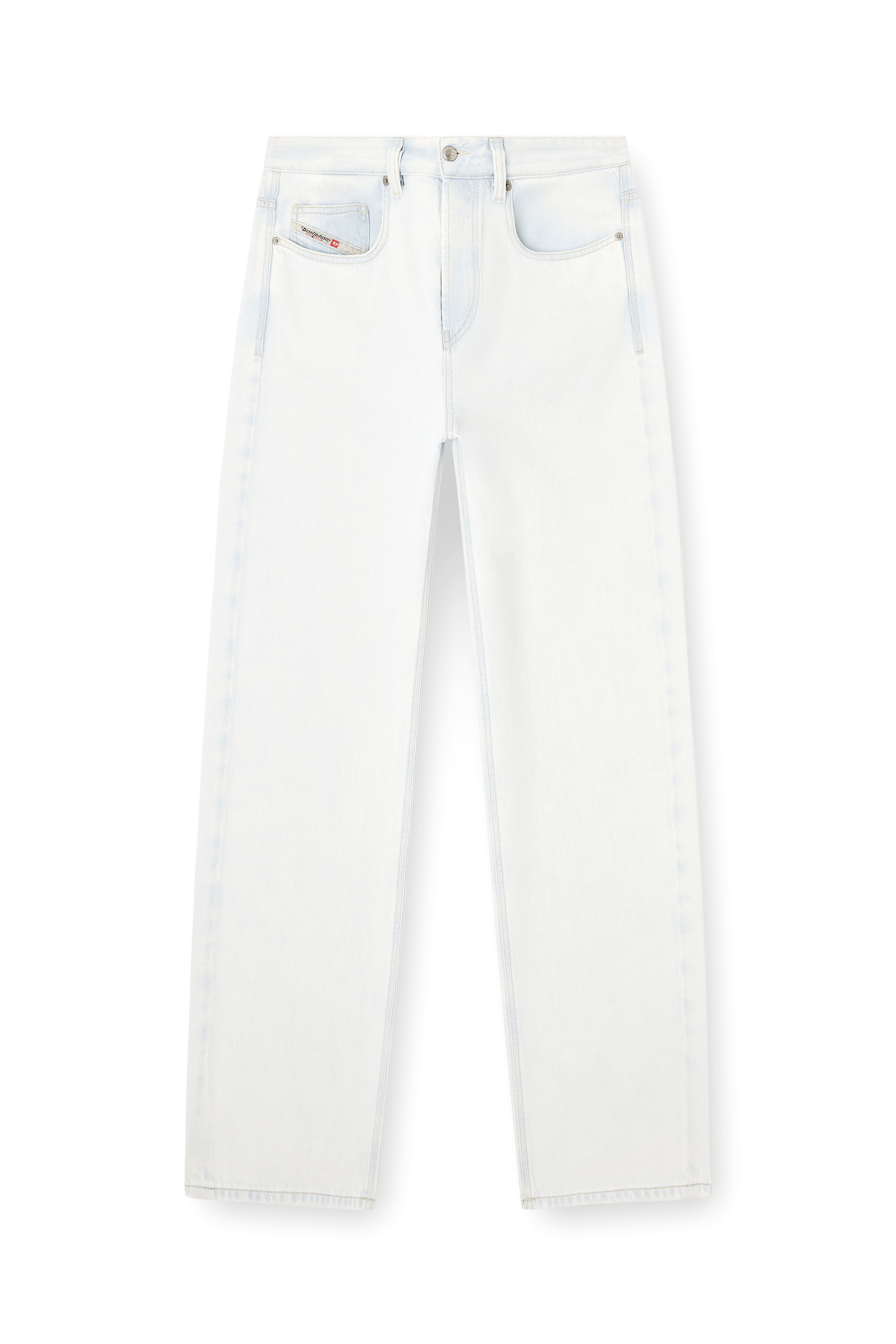 Diesel - Relaxed Jeans 2001 D-Macro 09M08 Homme, Bleu Clair - Image 2