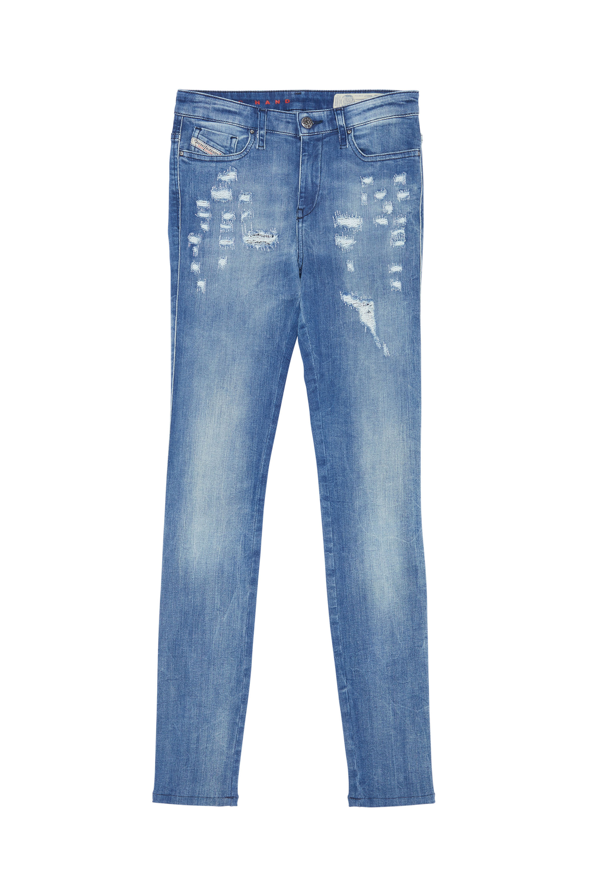 Diesel - SKINZEE Femme, Bleu moyen - Image 1